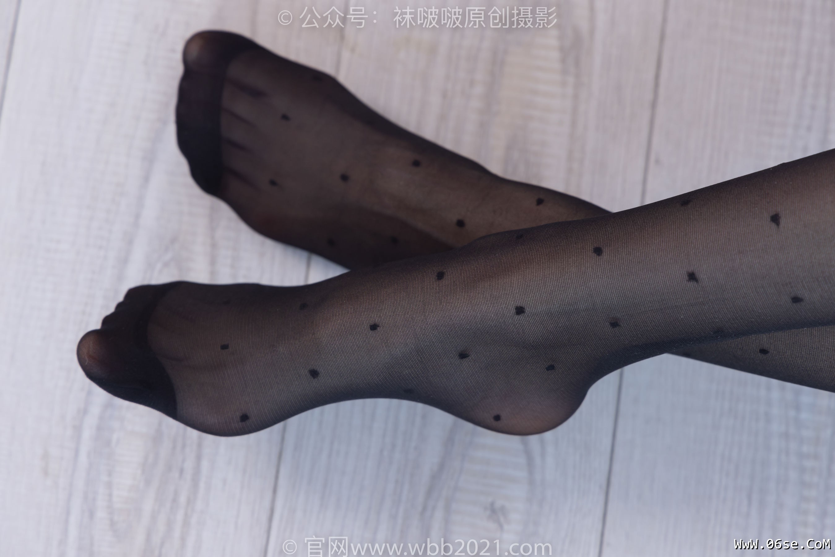 图片[99]-BoBoSocks袜啵啵 No.352 稚予 -短靴、波点黑丝[145P]-六色网