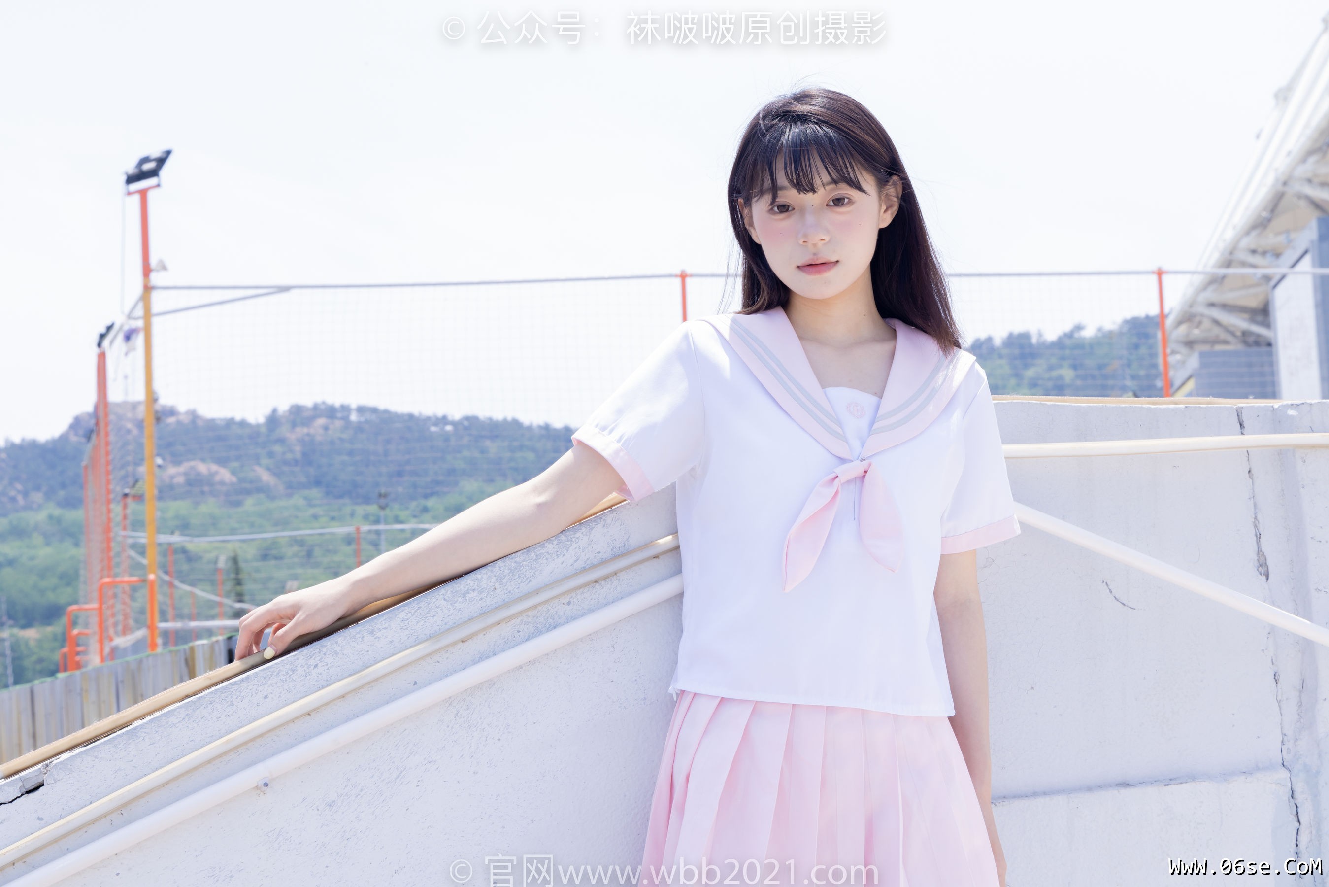 图片[55]-BoBoSocks袜啵啵 No.399 糯米 -皮鞋、白棉袜、jk制服[145P]-六色网