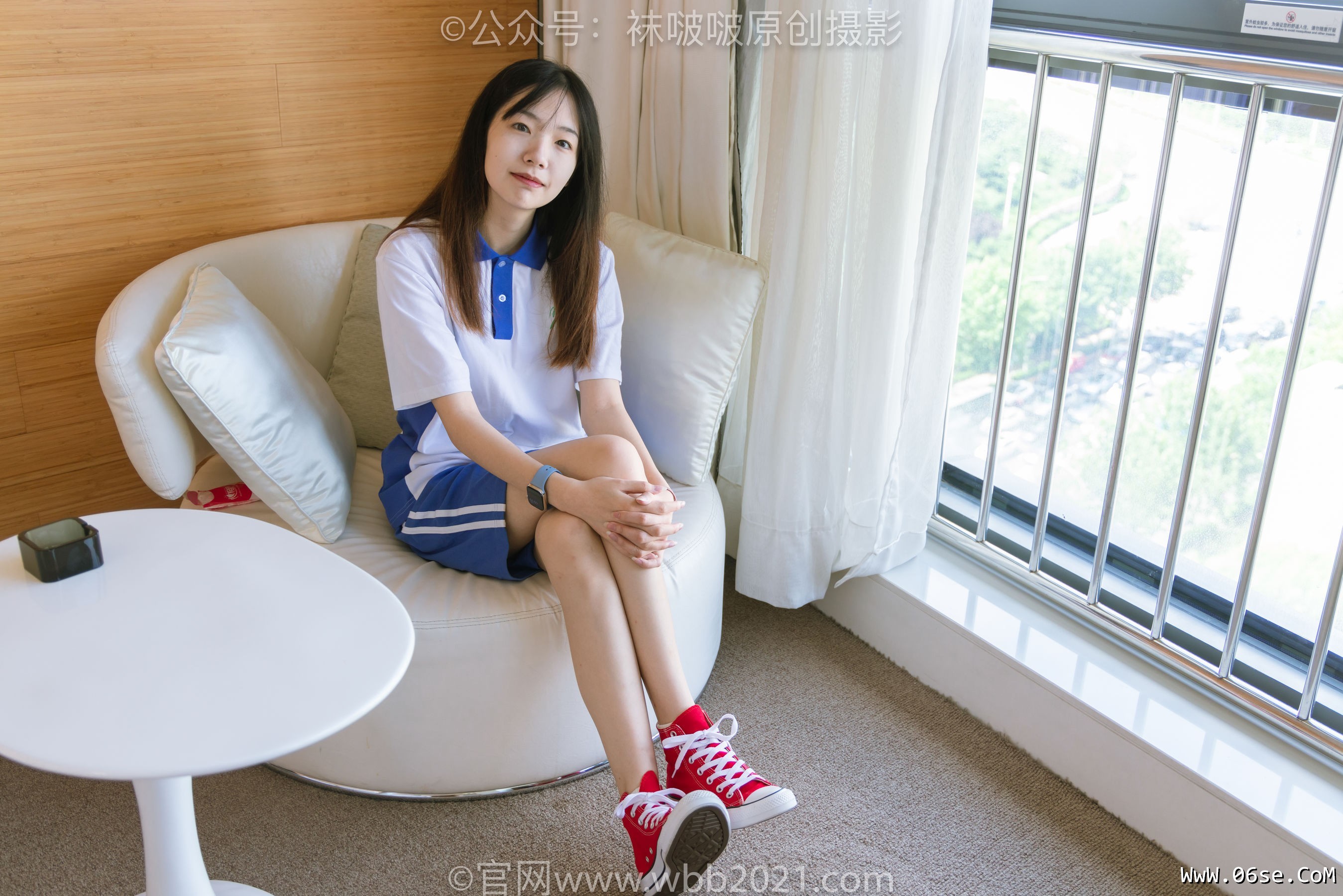 图片[78]-BoBoSocks袜啵啵 No.336 小甜豆 -校服、帆布鞋、白棉袜、裸足[140P]-六色网