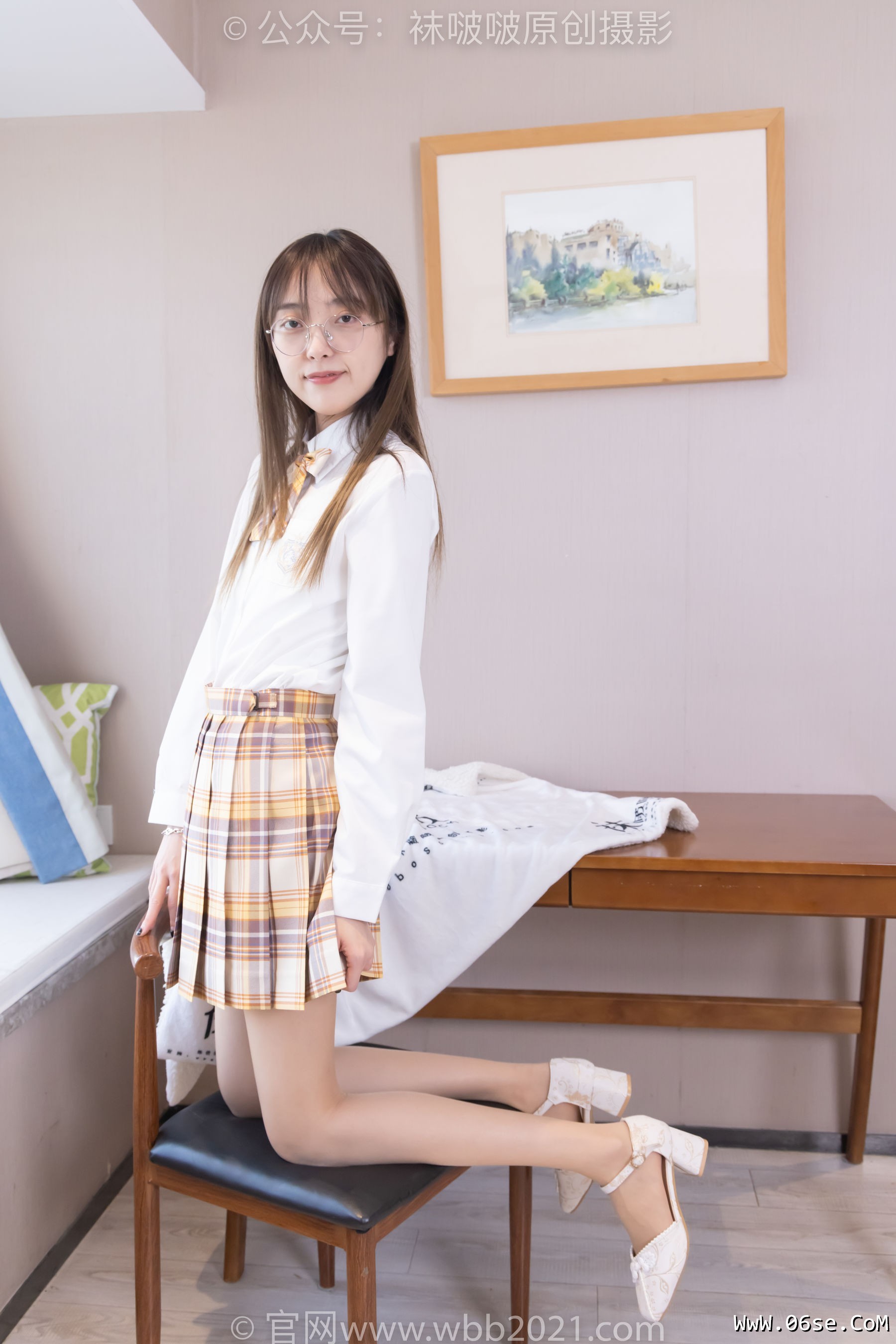 图片[95]-BoBoSocks袜啵啵 No.374 稚予 -高跟鞋、肉丝[150P]-六色网
