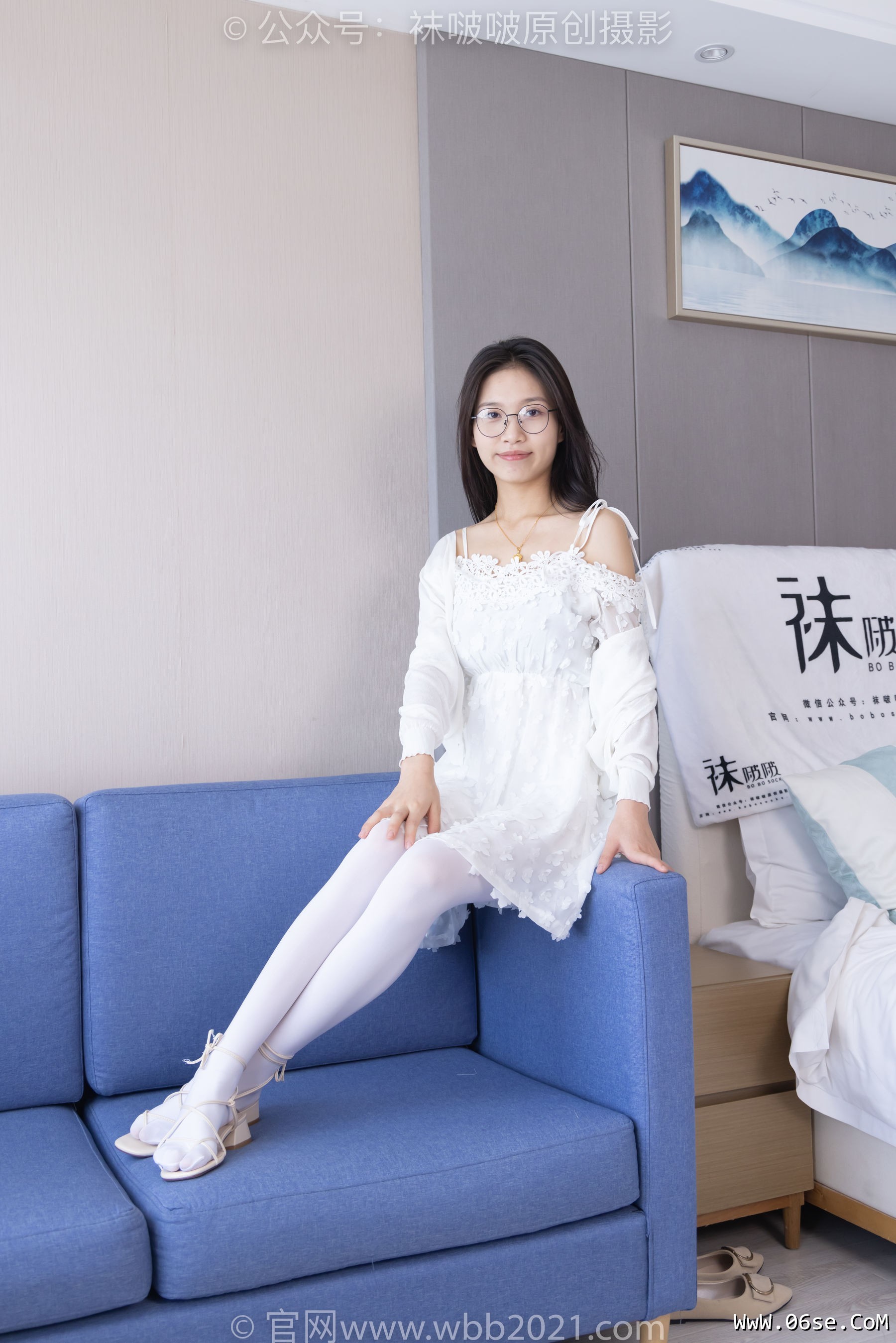 图片[79]-BoBoSocks袜啵啵 No.322 芝士 -两双平底鞋、厚白丝[140P]-六色网