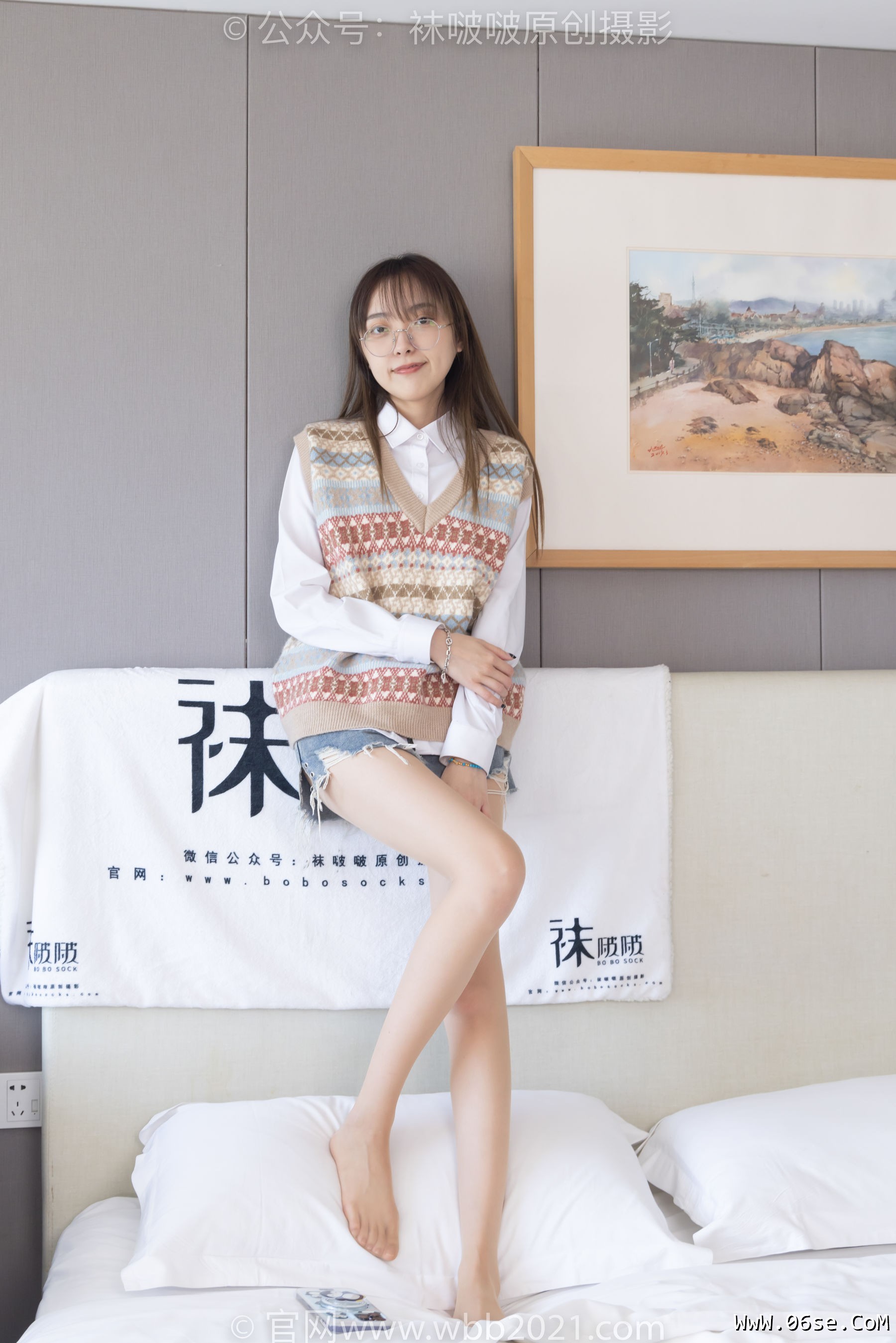 图片[48]-BoBoSocks袜啵啵 No.316 稚予 -运动鞋、马丁靴、肉丝[160P]-六色网
