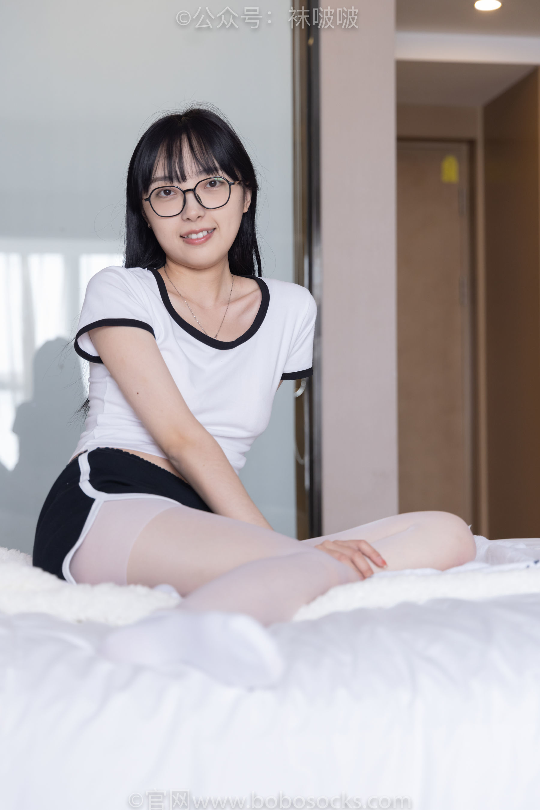 图片[63]-BoBoSocks袜啵啵 No.037 稚予-帆布鞋、短白棉袜、白丝[136P]-六色网