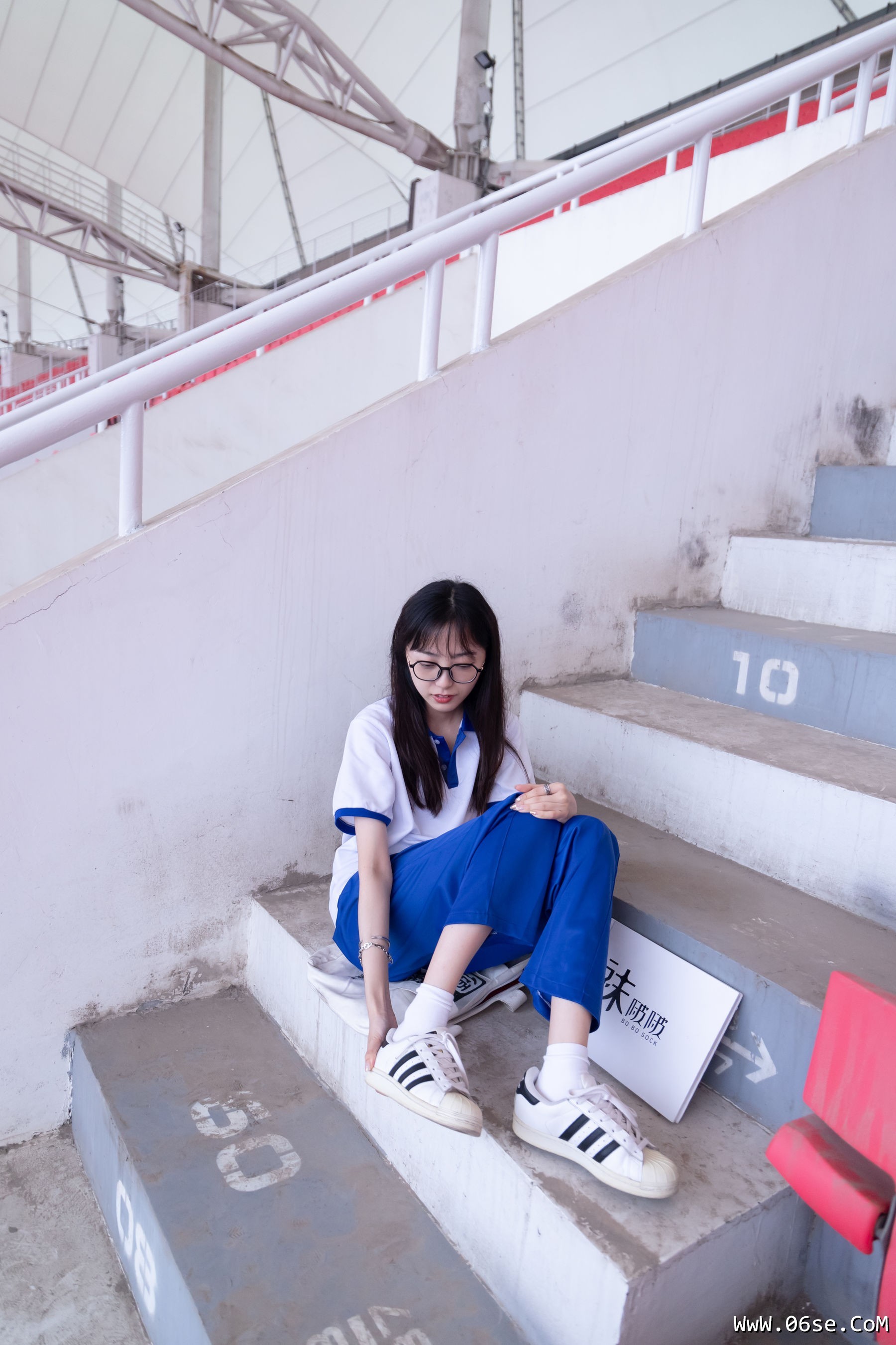 图片[38]-BoBoSocks袜啵啵 No.002 稚予-校服、贝壳头、白棉袜、裸足[139P]-六色网