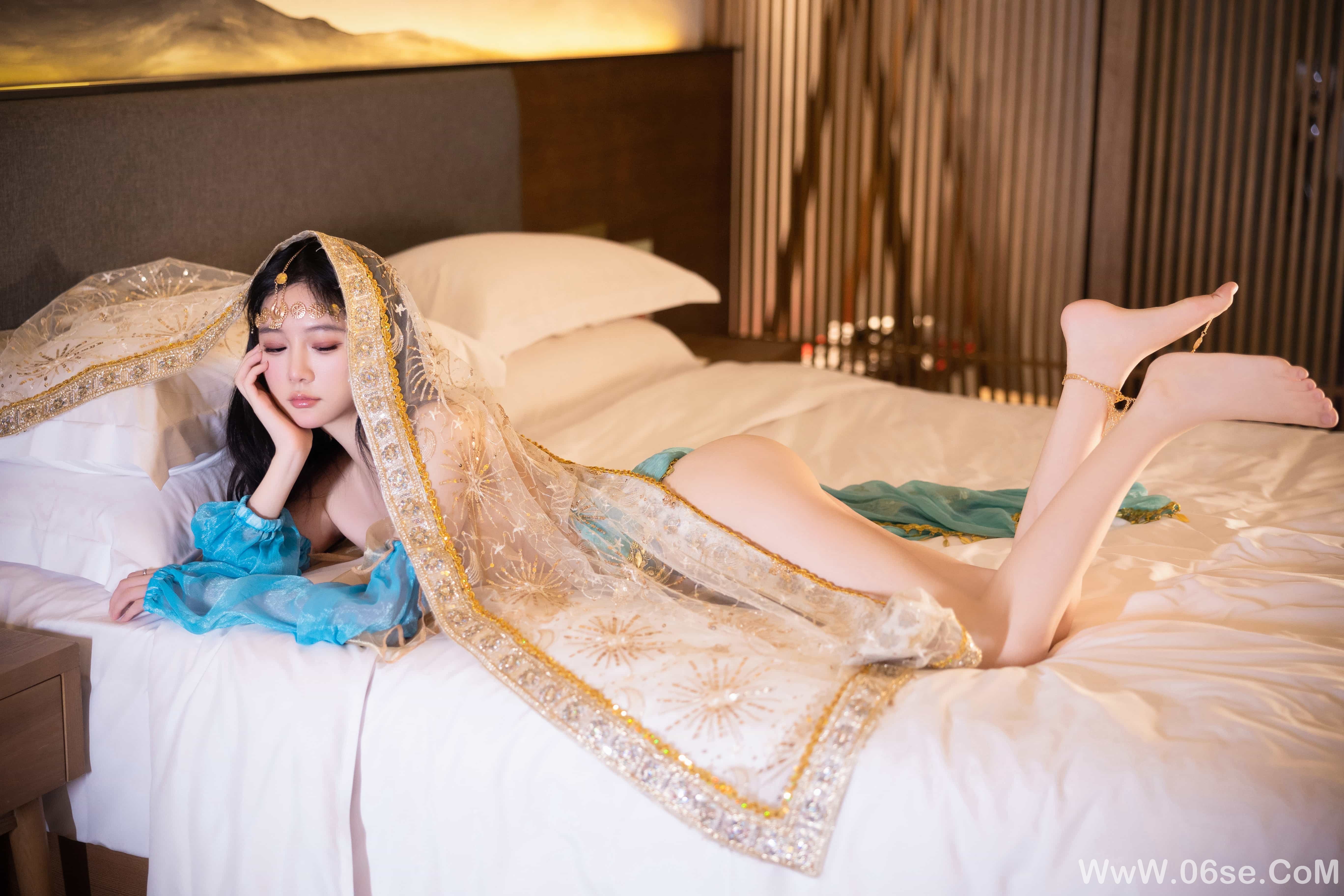 图片[73]-谢小蒽(幼幼) – 西域舞娘写真[92P]-六色网
