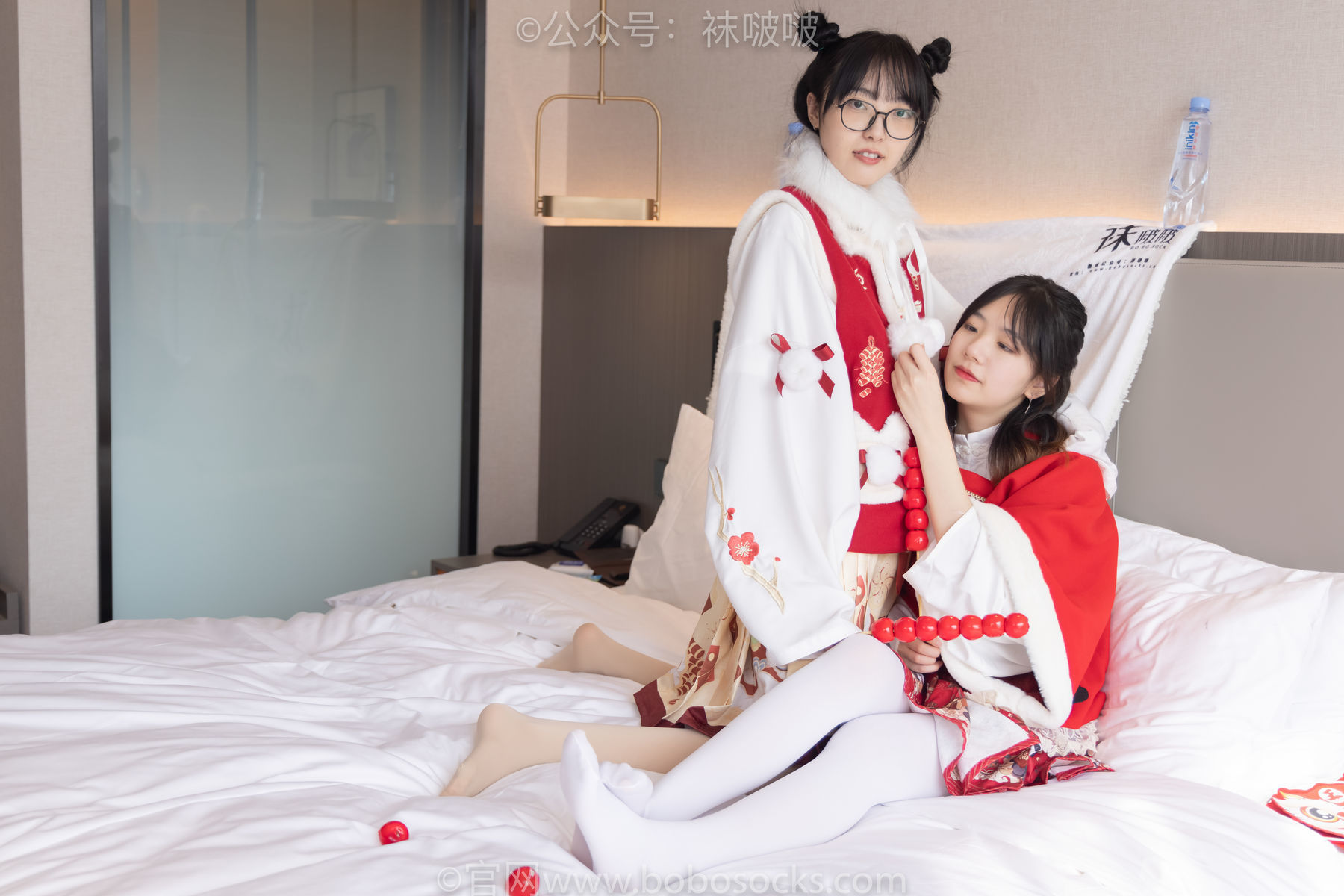 图片[59]-BoBoSocks袜啵啵 No.054 小甜豆与稚予-给大家拜年啦[139P]-六色网
