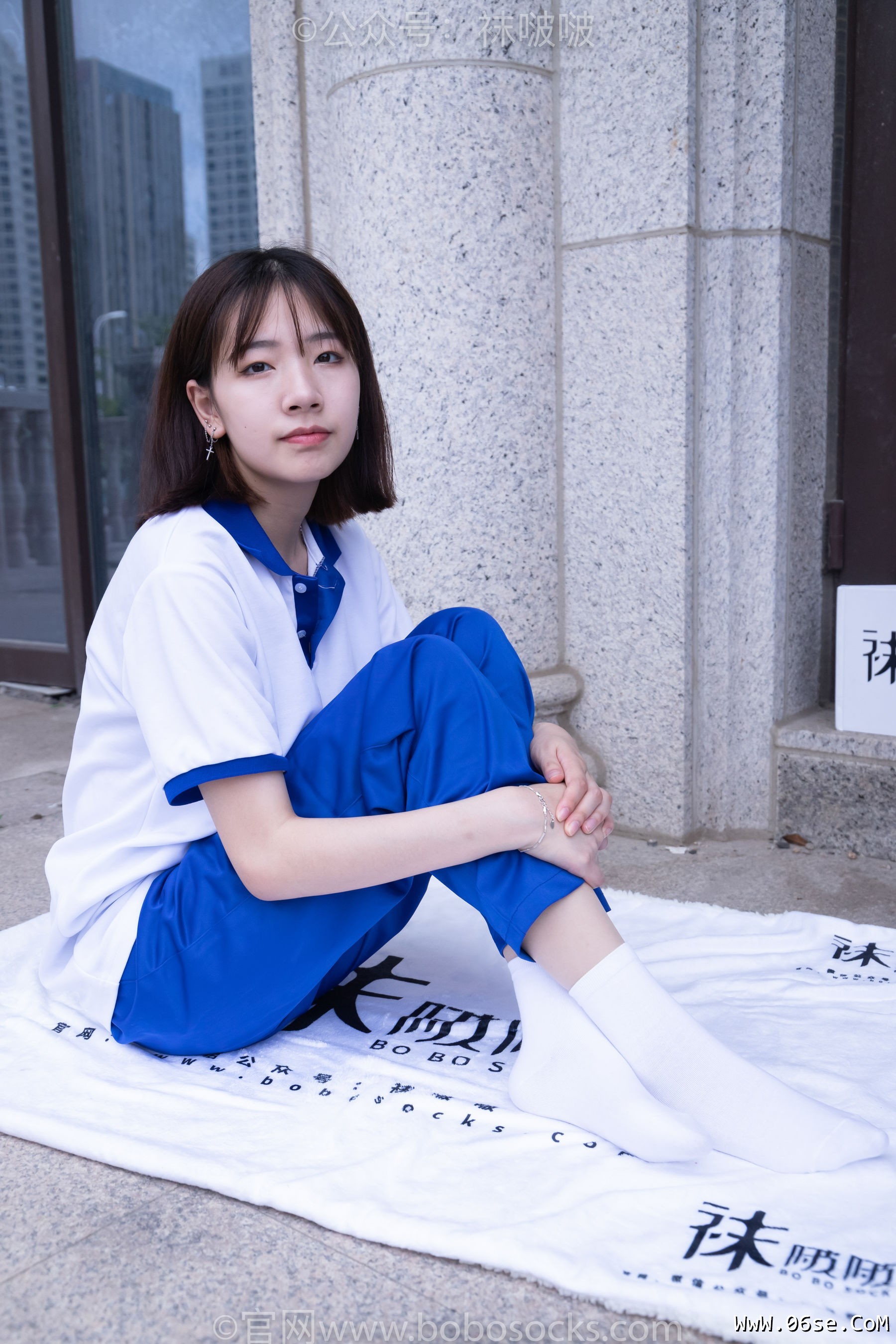 图片[64]-BoBoSocks袜啵啵 No.022 小甜豆-校服、贝壳头、白棉袜、肉丝[140P]-六色网