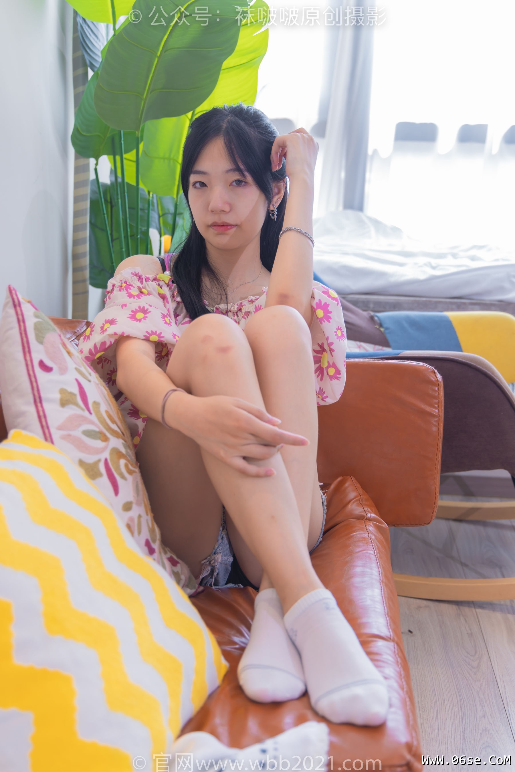 图片[26]-BoBoSocks袜啵啵 No.308 小甜豆 -长靴、白棉袜、裸足[170P]-六色网