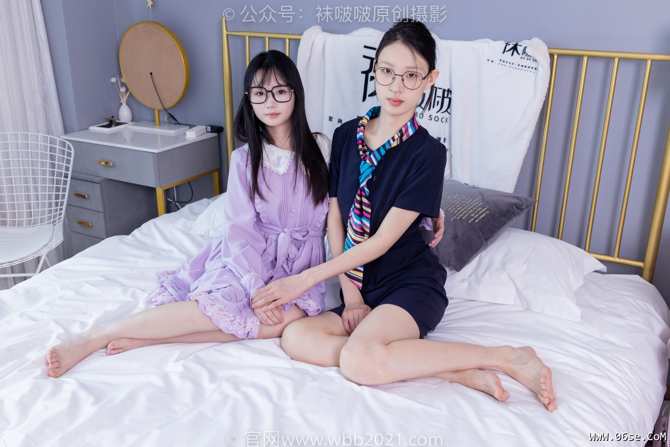 图片[166]-BoBoSocks袜啵啵 No.384 雪糕&甜甜圈 -两双高跟凉鞋、黑丝、白丝、裸足[183P]-六色网