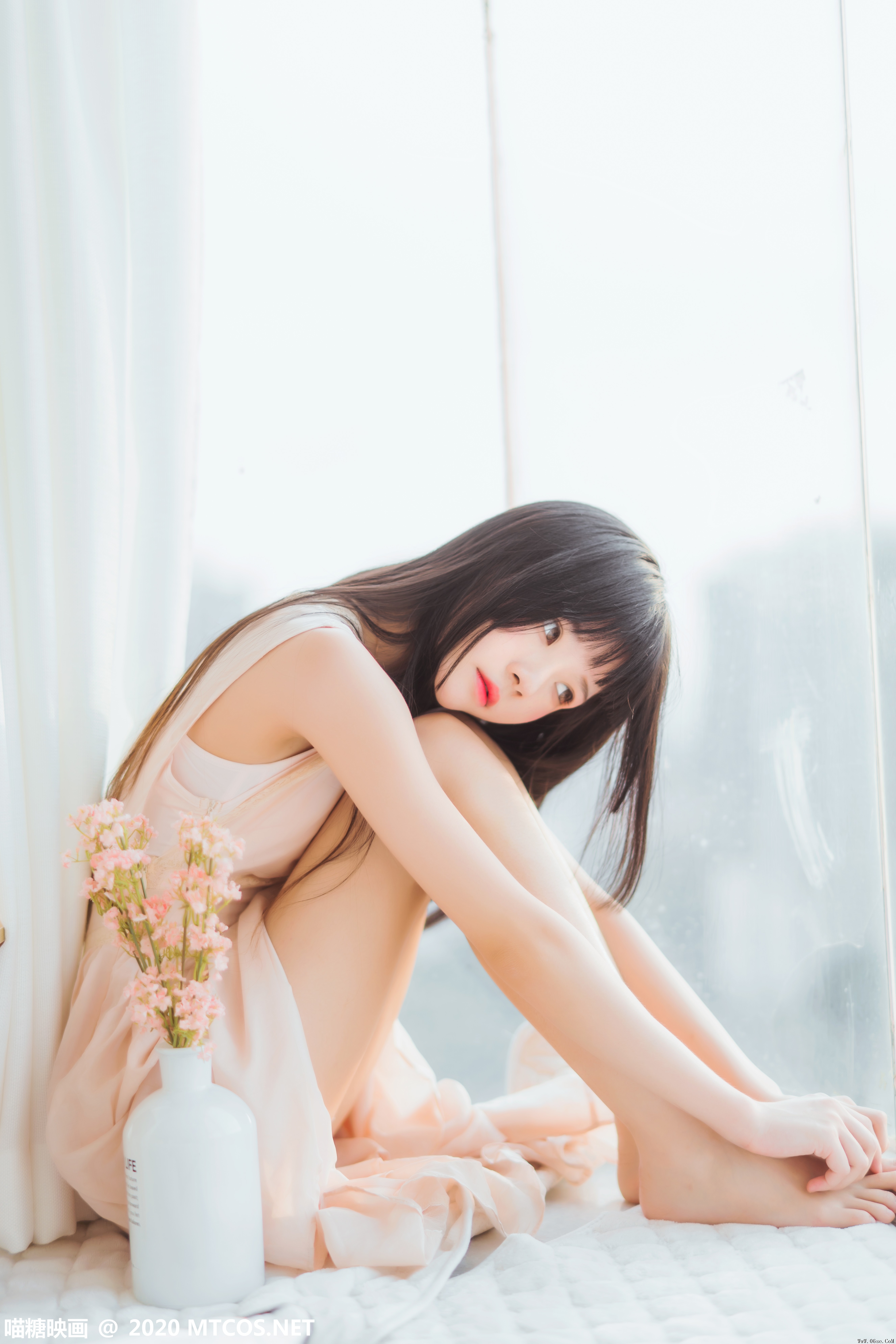图片[6]-喵糖映画 VOL.226 窗边女孩[30P／504MB]-六色网