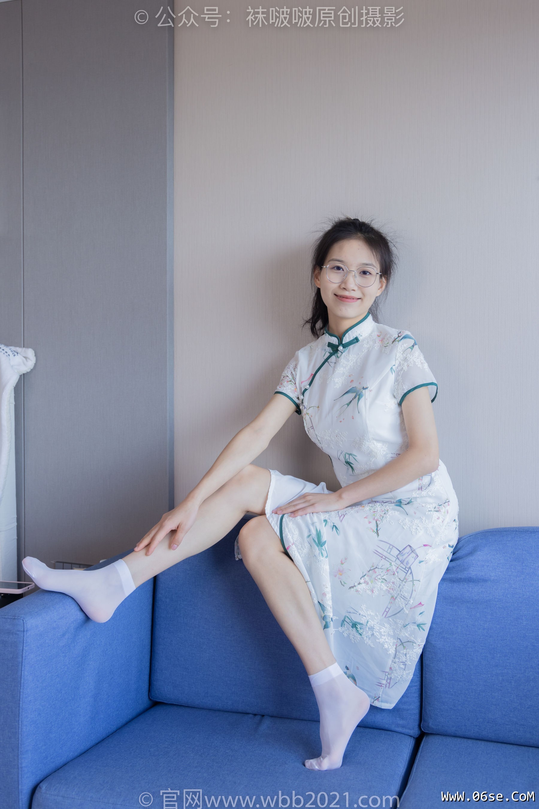 图片[17]-BoBoSocks袜啵啵 No.371 芝士 -平底鞋、高跟凉鞋、厚白丝小腿袜、短白丝[140P]-六色网