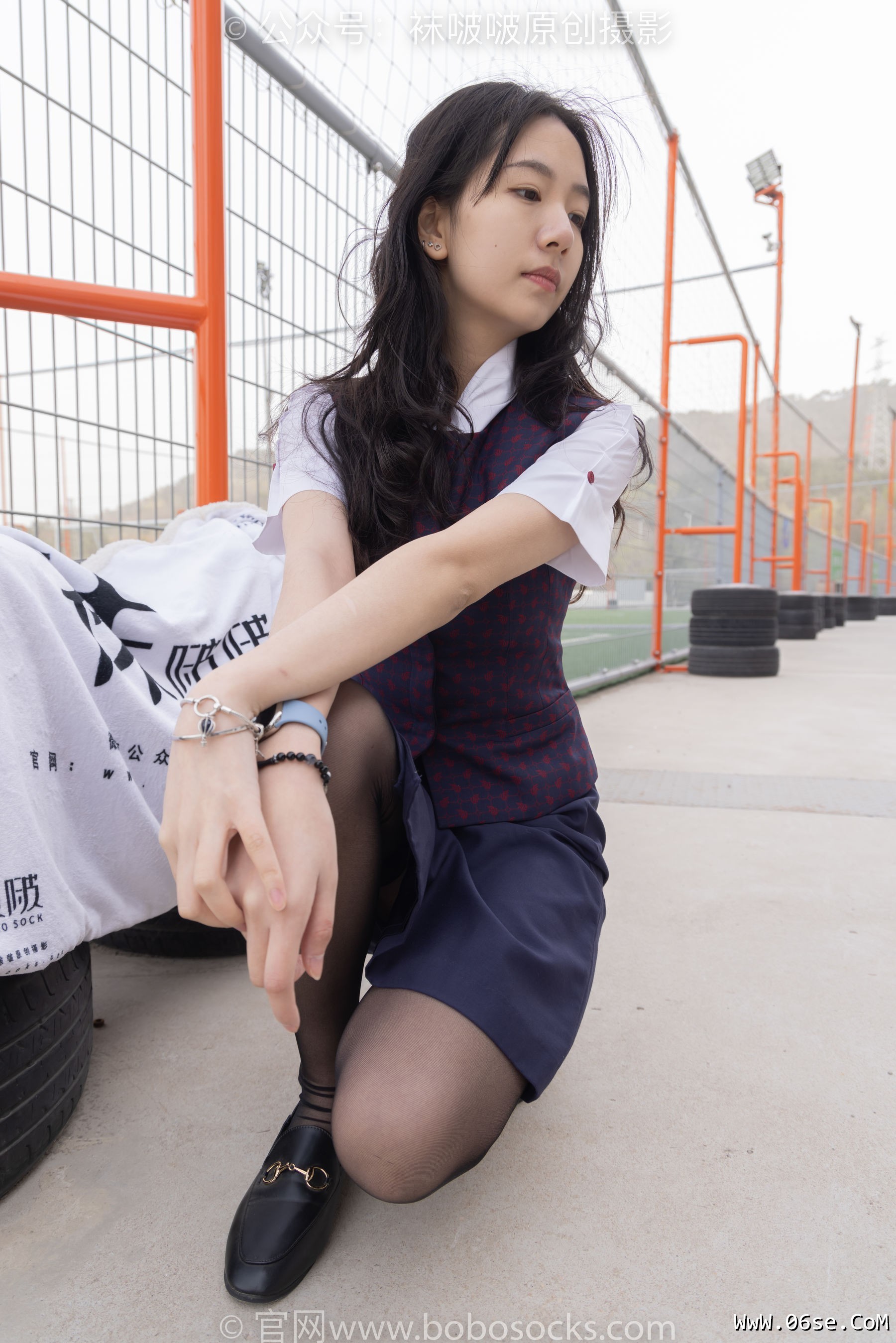 图片[37]-BoBoSocks袜啵啵 No.227 小甜豆-皮鞋、黑丝、裸足[150P]-六色网