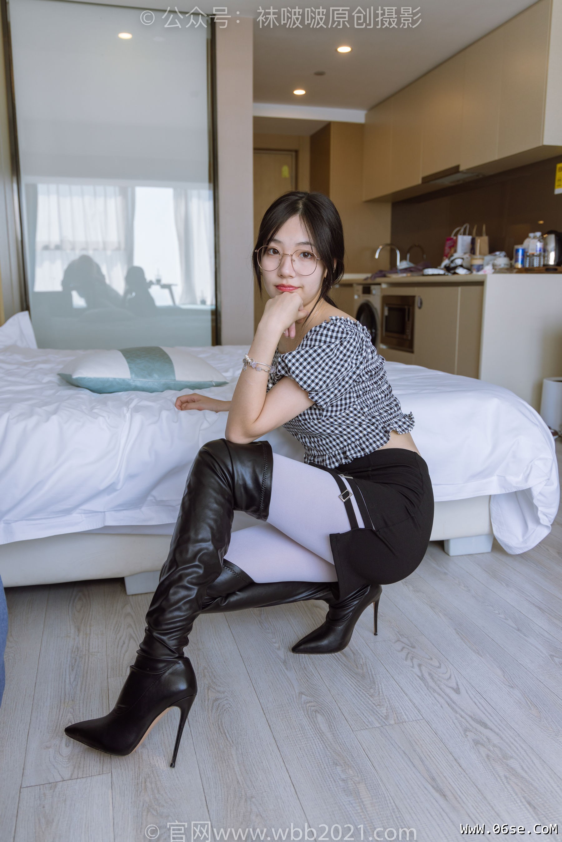 图片[58]-BoBoSocks袜啵啵 No.272 小甜豆 -长靴、高跟鞋、厚白丝[139P]-六色网