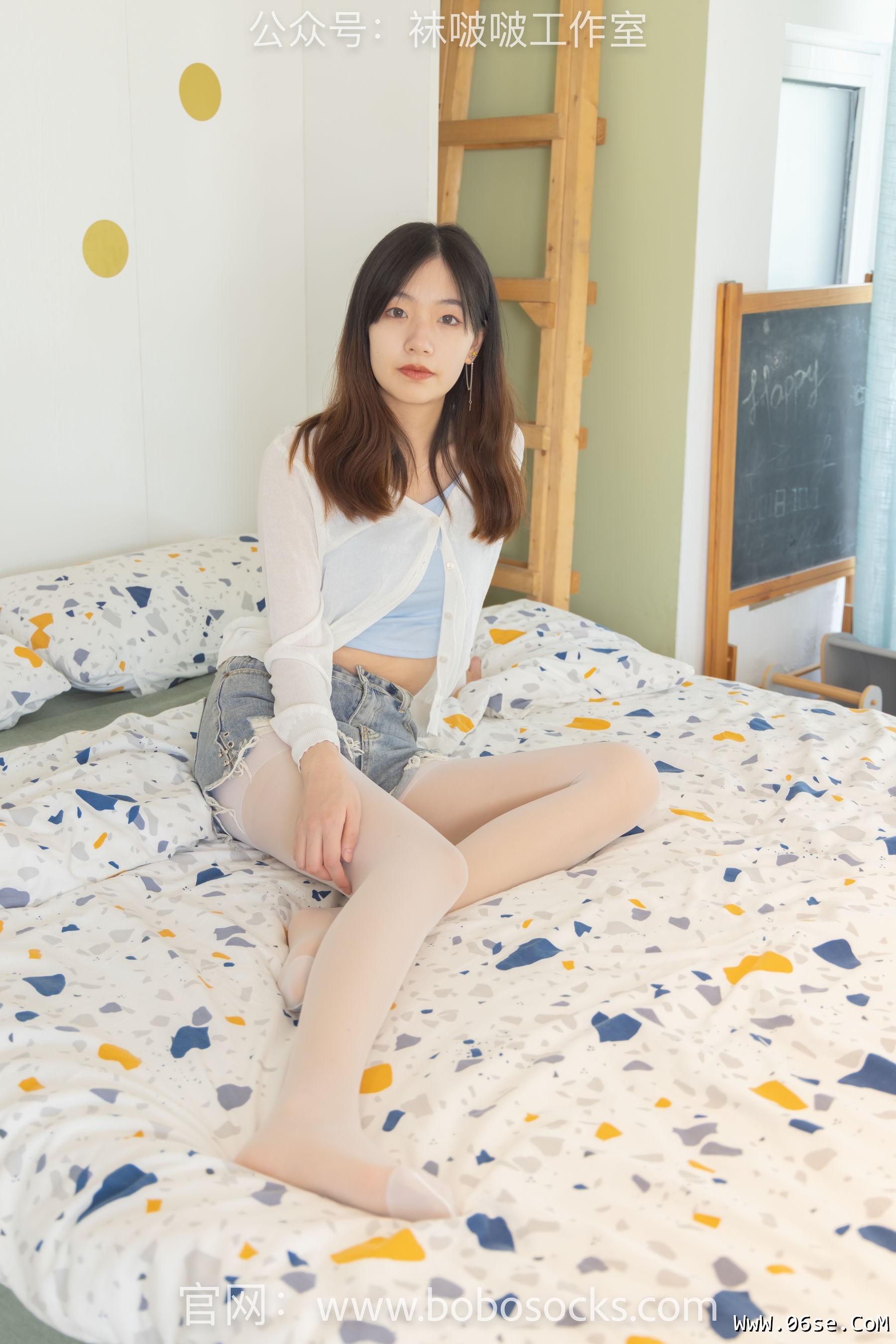 图片[60]-BoBoSocks袜啵啵 No.102 小甜豆-板鞋、白丝[140P]-六色网