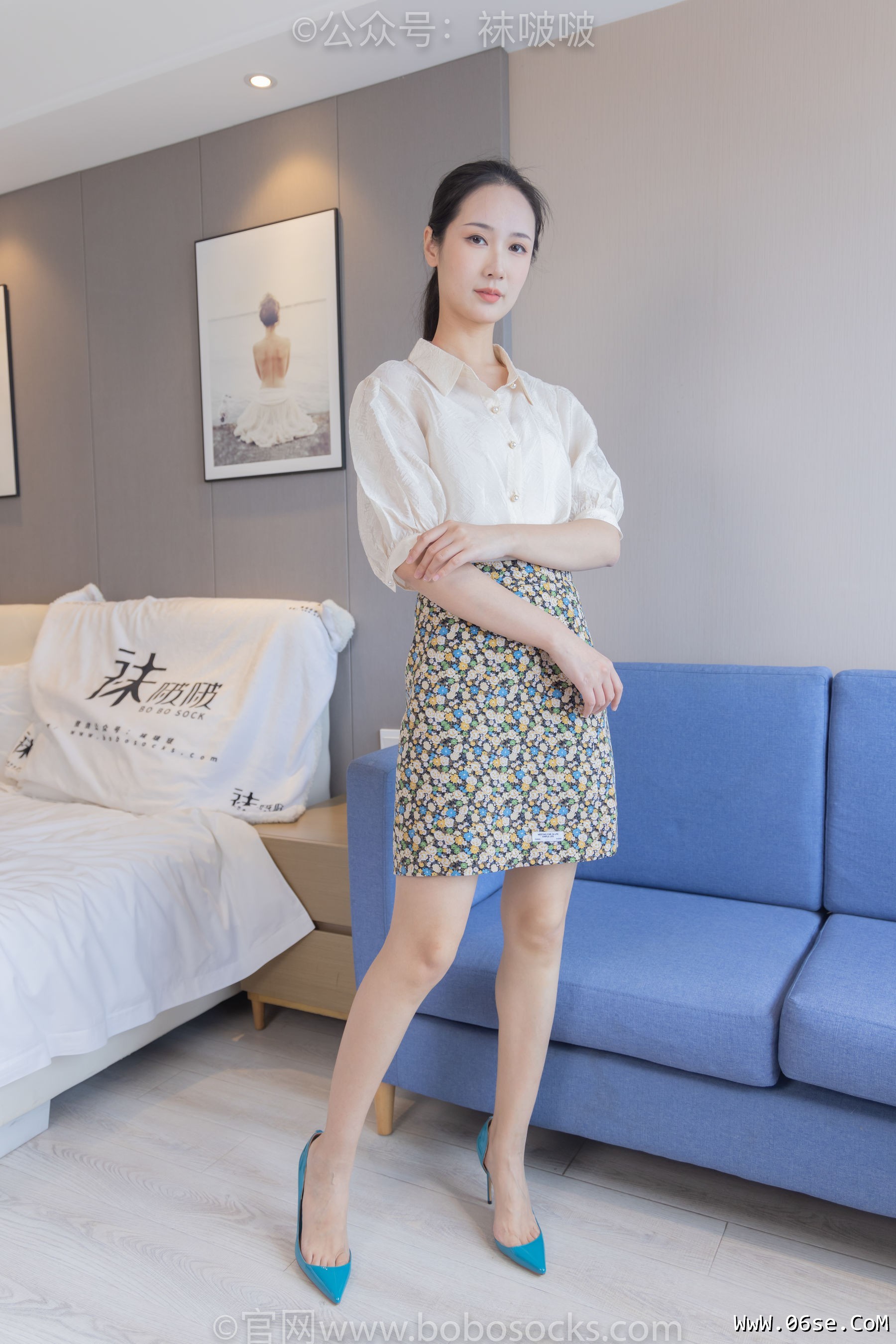 图片[77]-BoBoSocks袜啵啵 No.088 小安-高跟鞋、凉鞋、肉丝、裸足[140P]-六色网