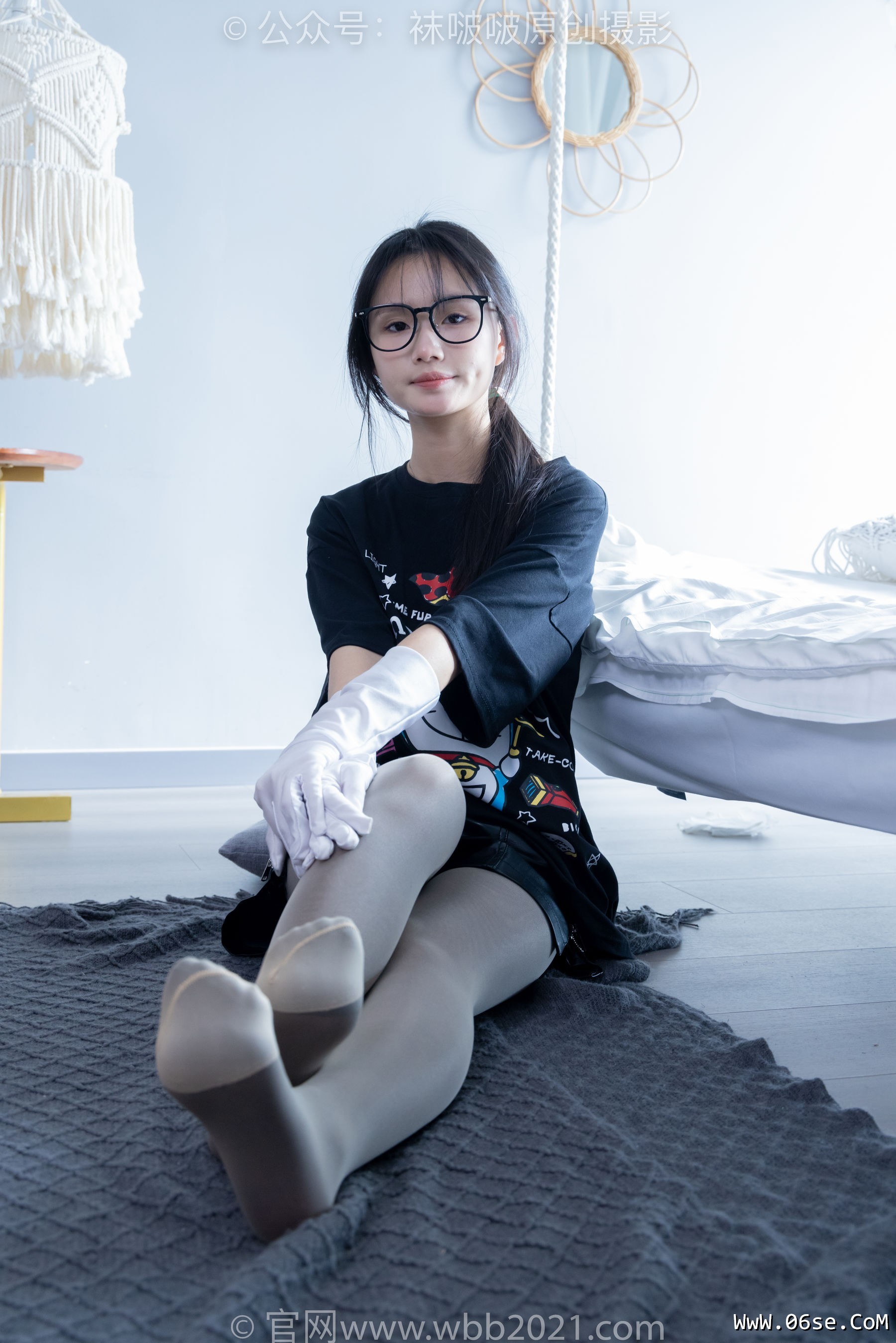 图片[39]-BoBoSocks袜啵啵 No.343 甜甜圈 -高跟长靴、黑丝打底、肉丝[150P]-六色网
