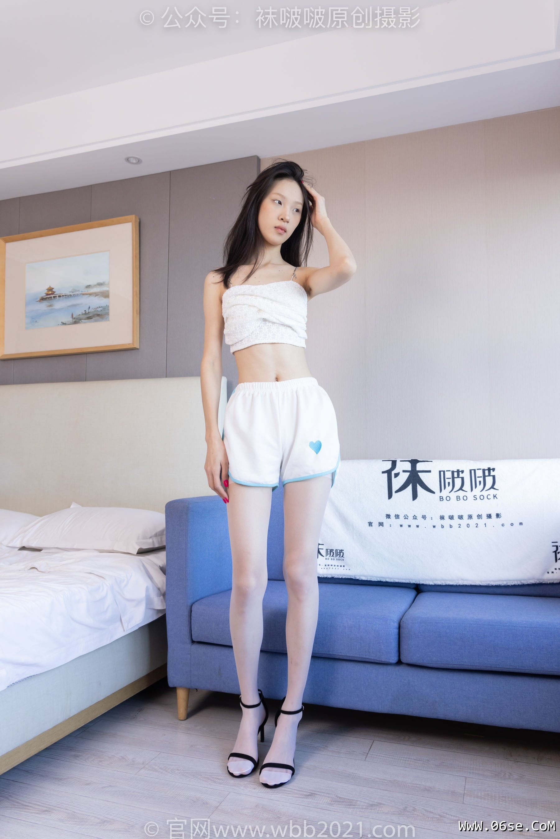图片[79]-BoBoSocks袜啵啵 No.360 雪糕 -高跟鞋、白丝、灰丝[155P]-六色网