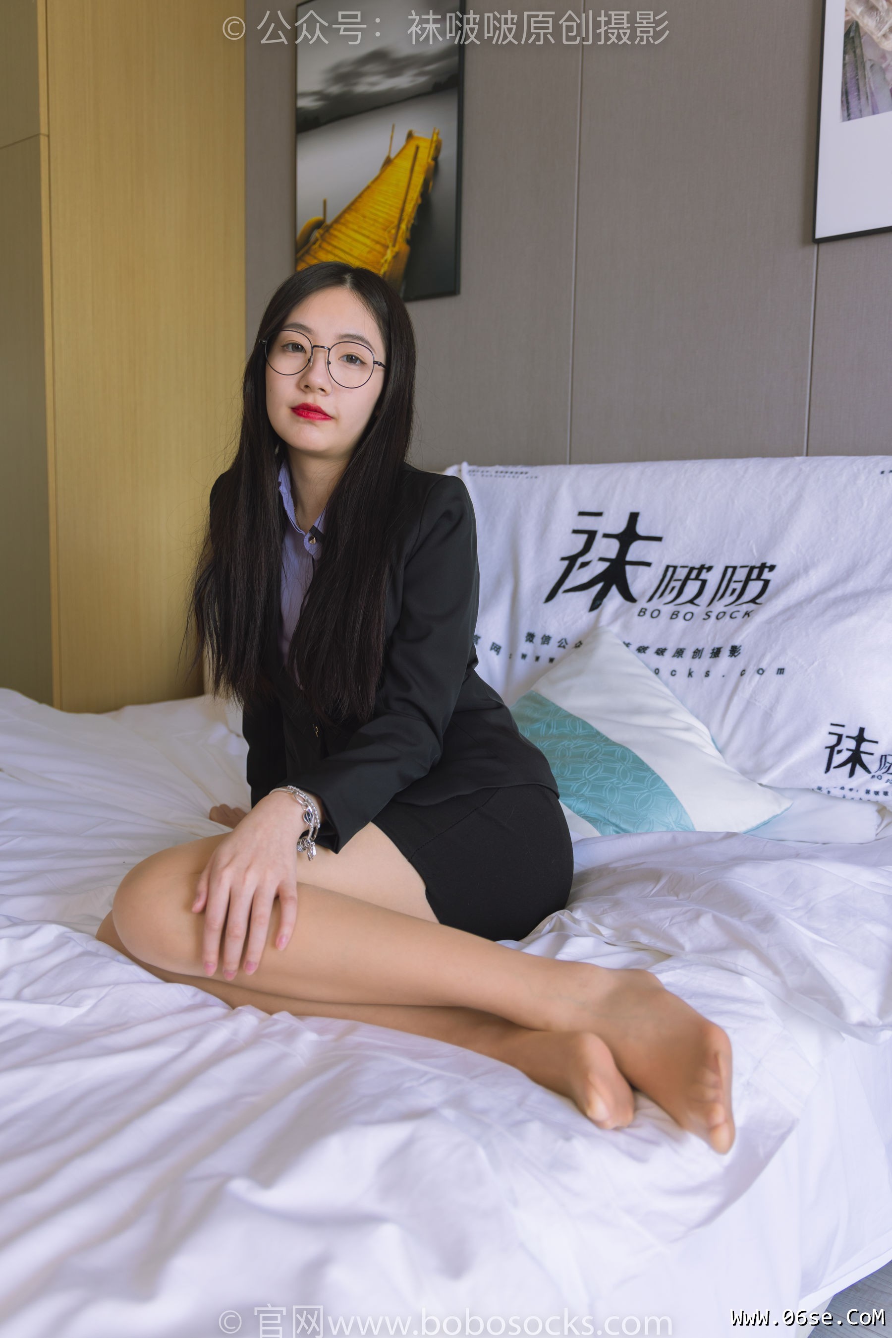 图片[95]-BoBoSocks袜啵啵 No.216 小甜豆-两双高跟鞋、肉丝、油亮黑丝[145P]-六色网