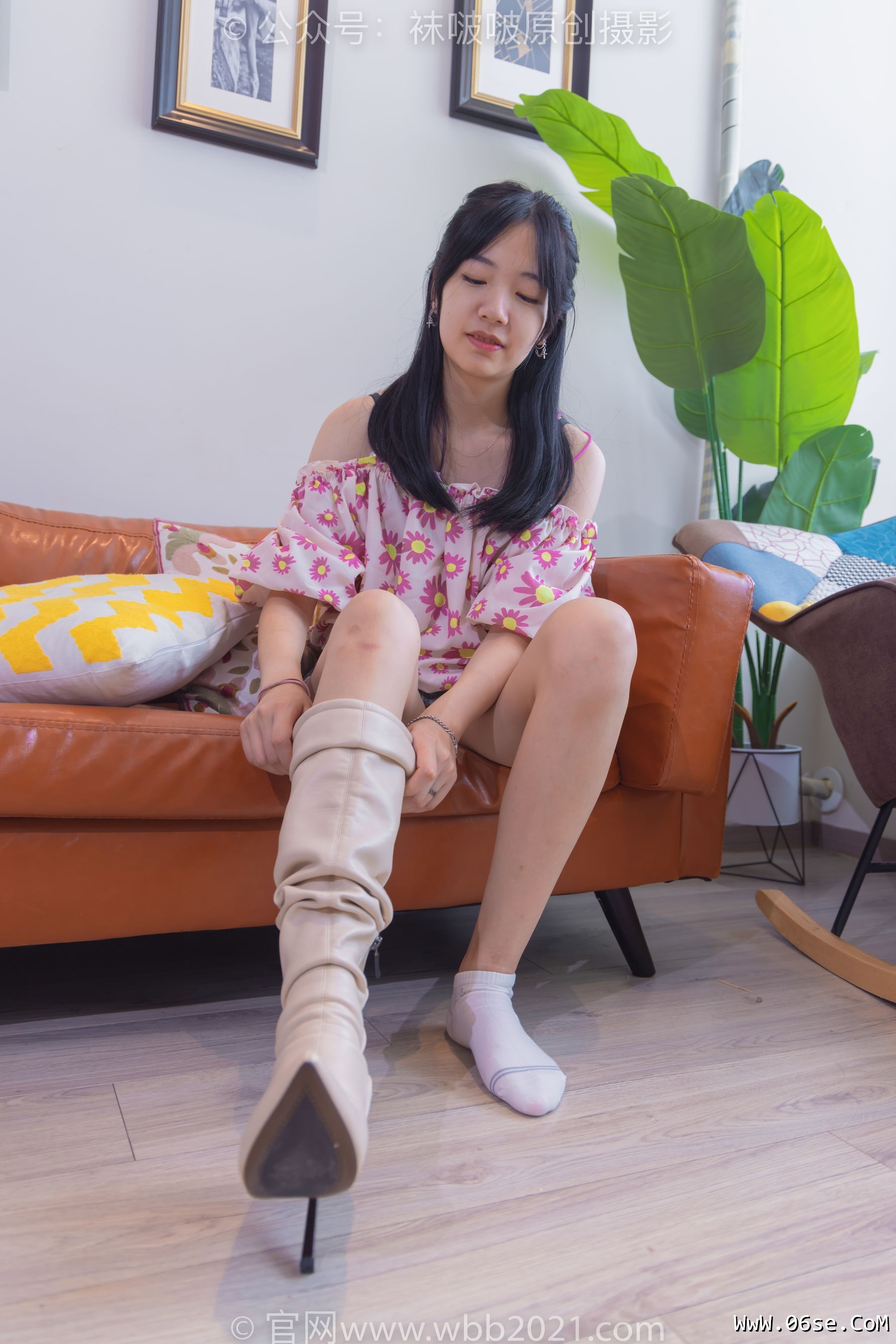 图片[161]-BoBoSocks袜啵啵 No.308 小甜豆 -长靴、白棉袜、裸足[170P]-六色网