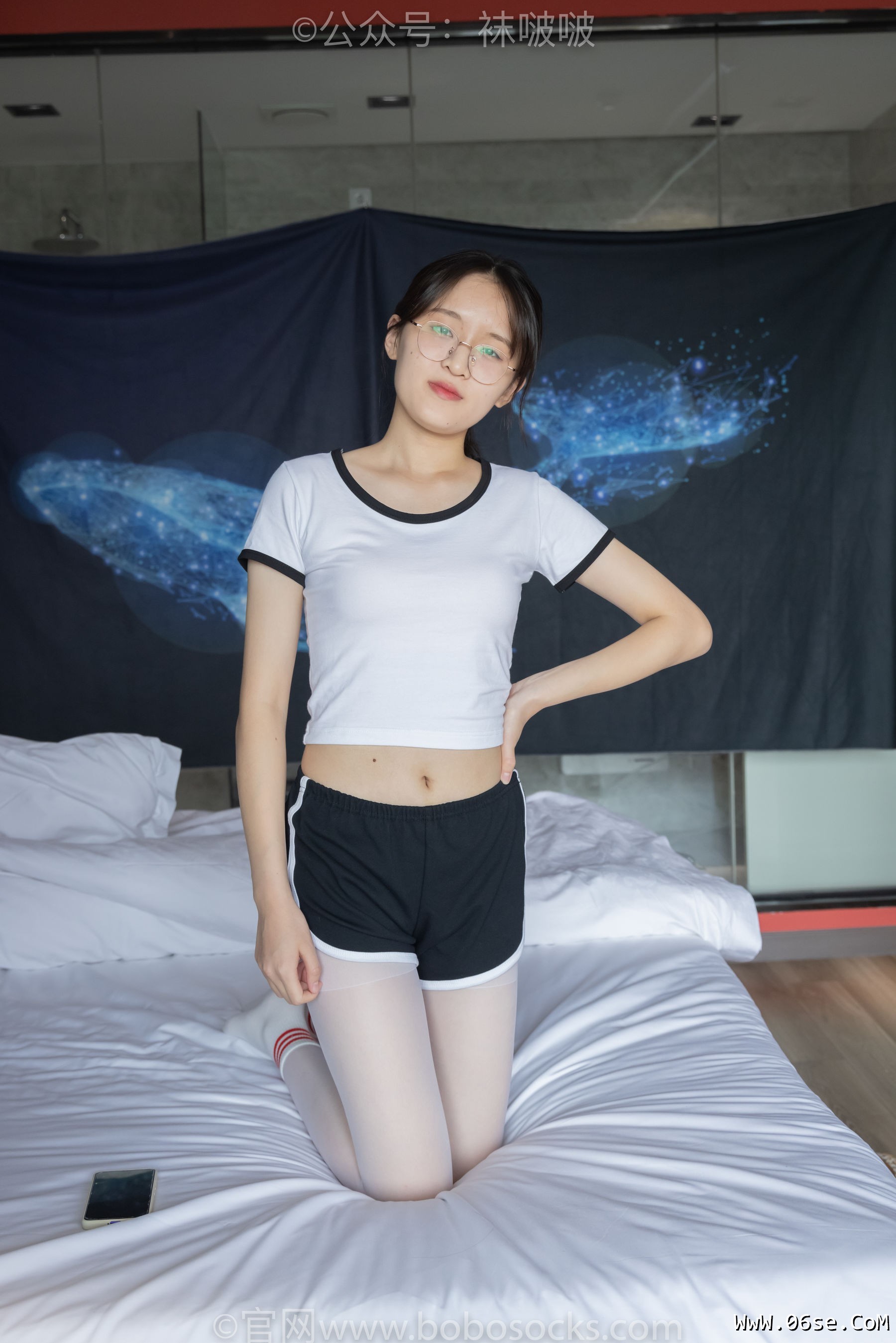 图片[62]-BoBoSocks袜啵啵 积分限定作品004 熊熊-板鞋、白棉袜、白丝[139P]-六色网