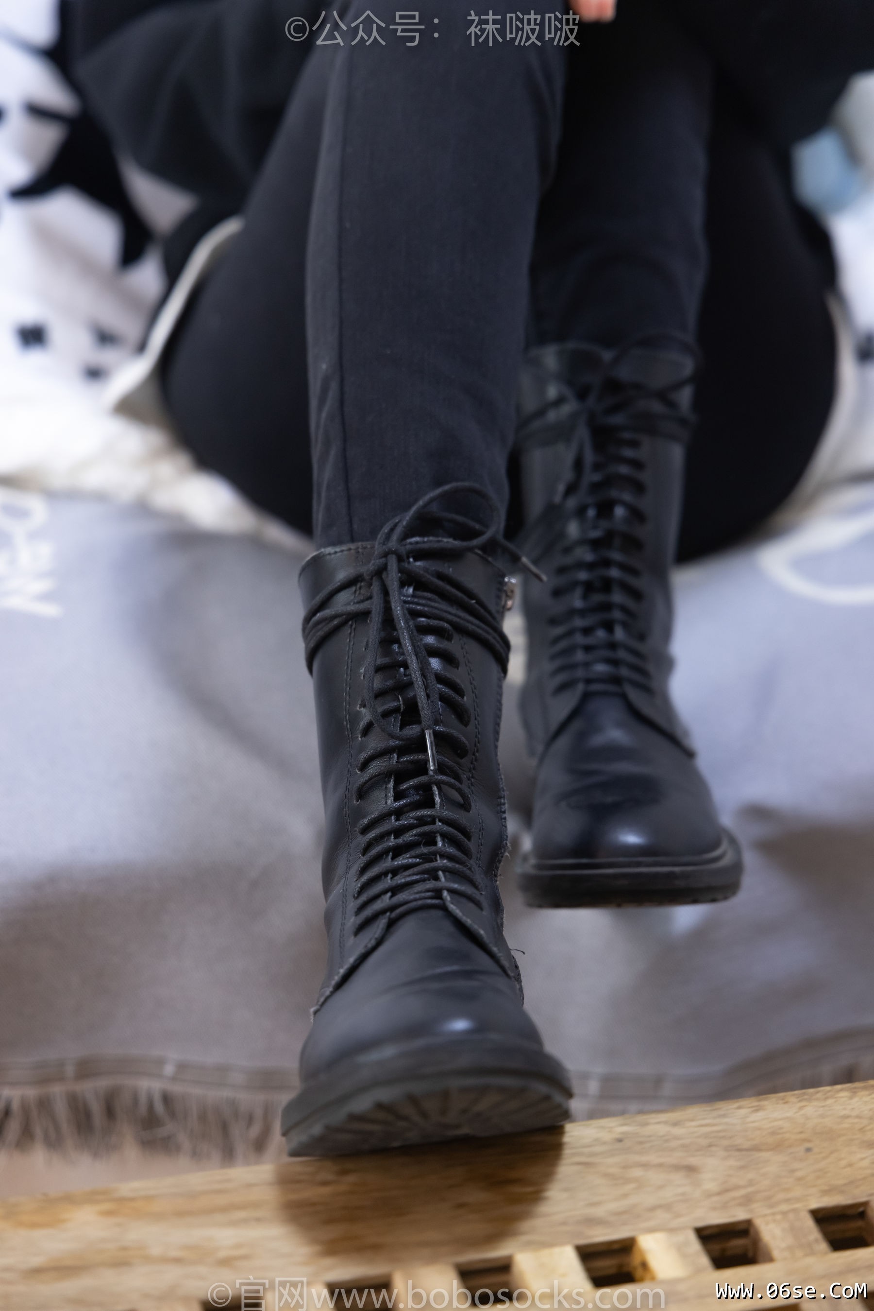 图片[45]-BoBoSocks袜啵啵 No.061 稚予-短靴、白棉袜、裸足[145P]-六色网