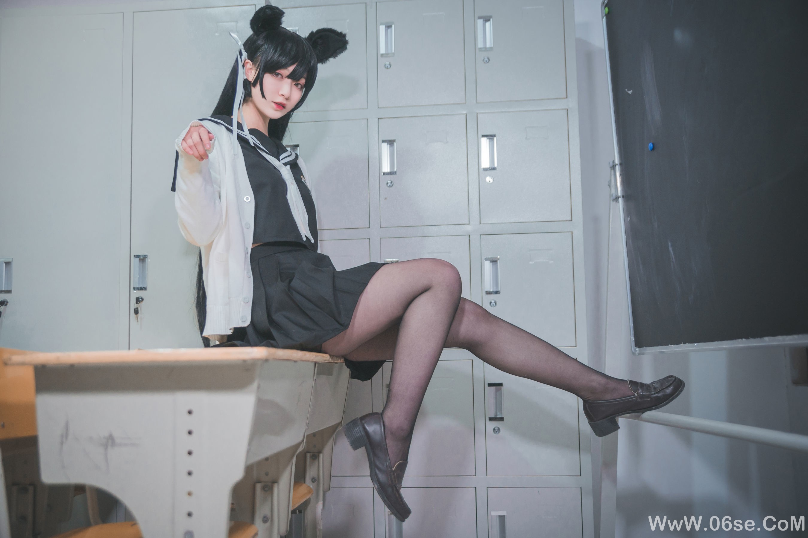 图片[2]-动漫博主铁板烧鬼舞w 爱宕jk[12P]-六色网