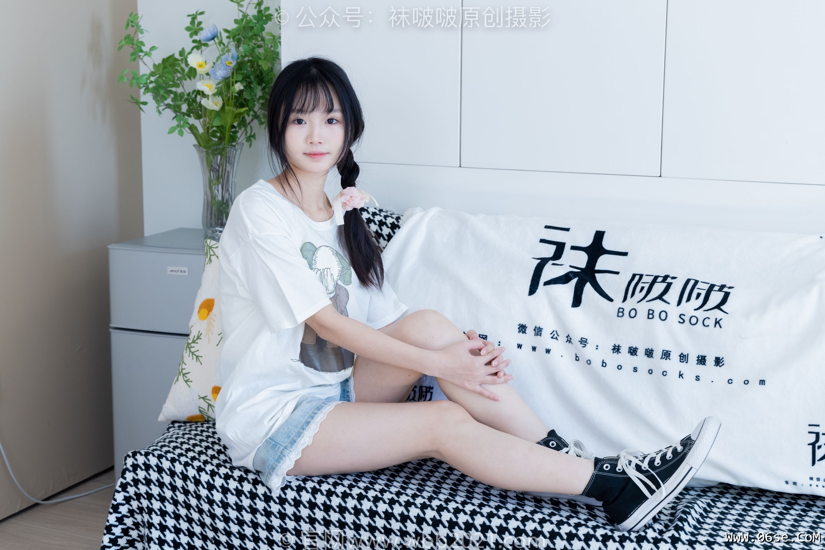 图片[55]-BoBoSocks袜啵啵 No.331 甜甜圈 -板鞋、白棉袜、裸足[144P]-六色网