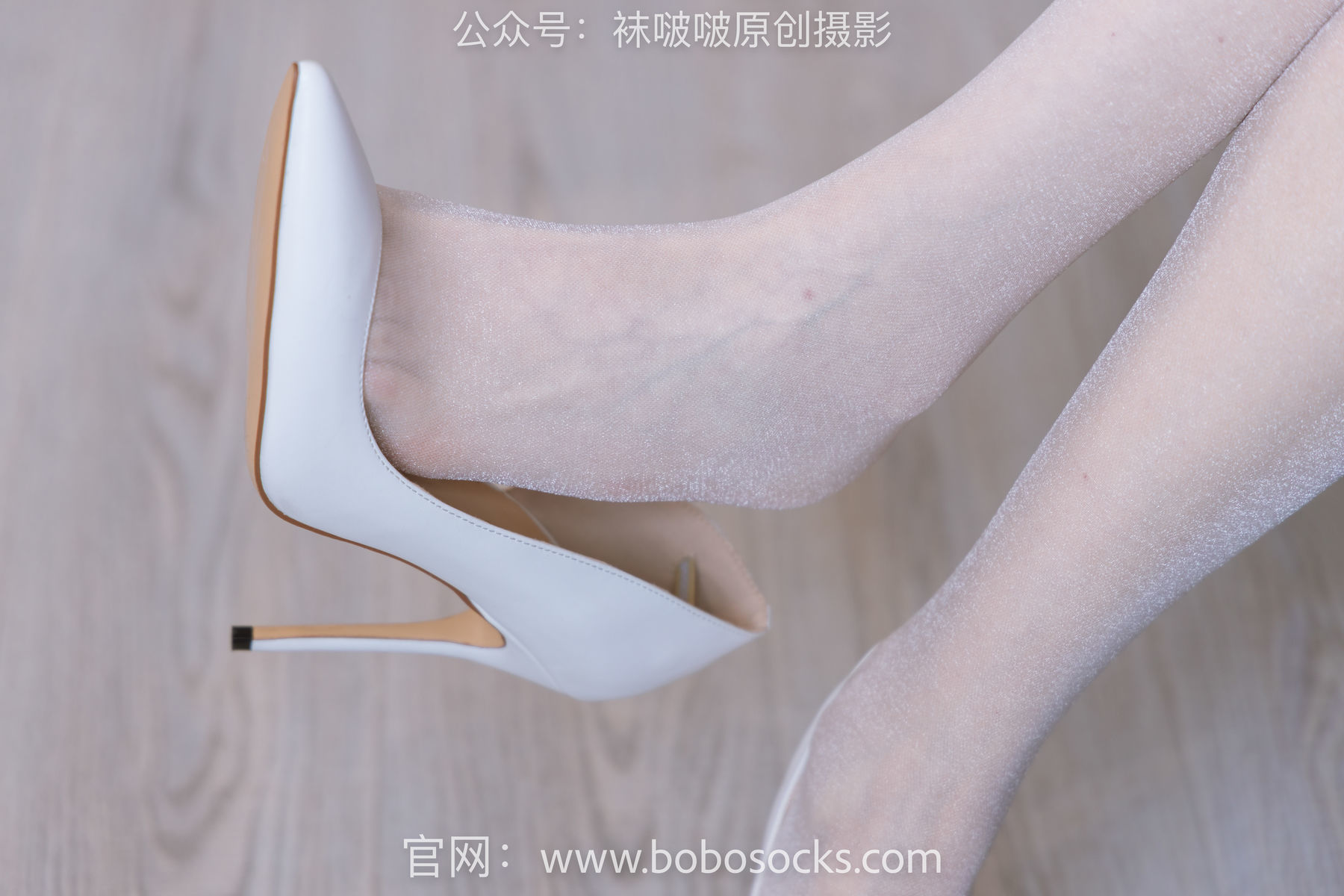 图片[136]-BoBoSocks袜啵啵 No.154 小甜豆-两双高跟鞋、珠光白丝、女仆装[200P]-六色网