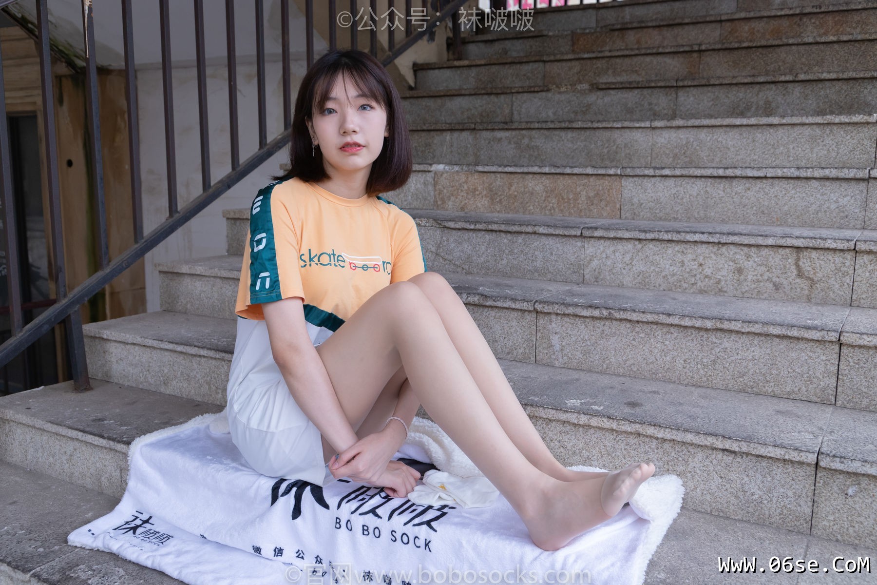 图片[83]-BoBoSocks袜啵啵 No.069 小甜豆-vans板鞋、白棉袜、肉丝[135P]-六色网