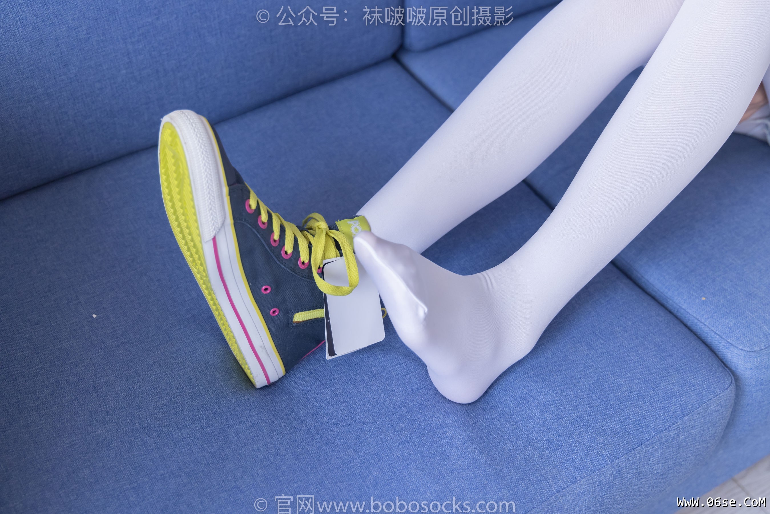 图片[85]-BoBoSocks袜啵啵 No.215 小甜豆-三双帆布鞋板鞋、厚白丝、黑丝[144P]-六色网