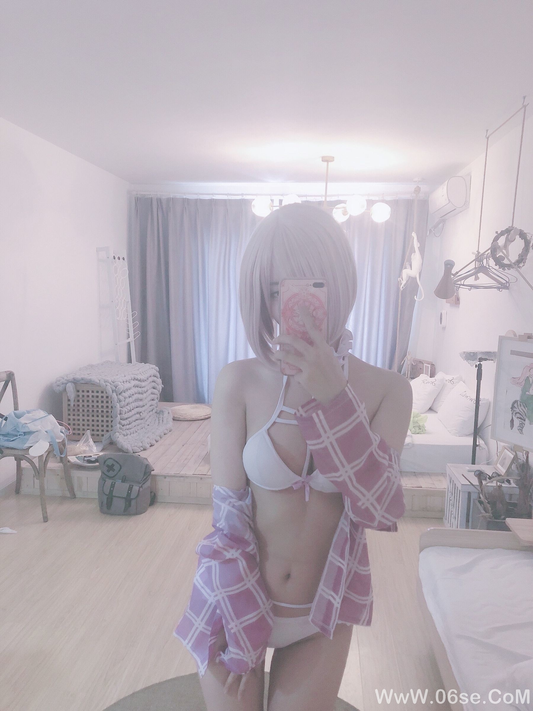 图片[31]-人气Coser黑川 玛修内衣[39P]-六色网