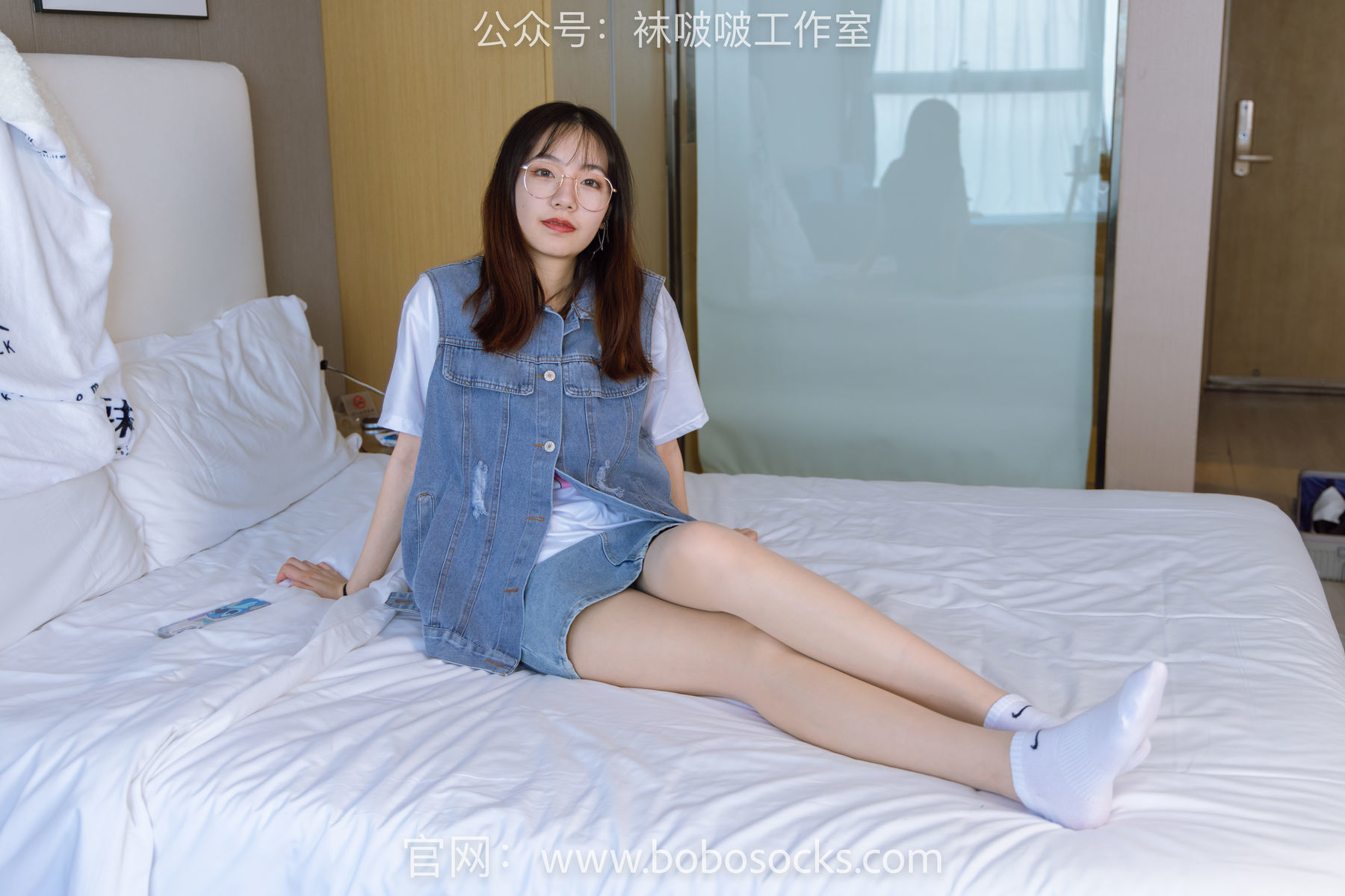 图片[112]-BoBoSocks袜啵啵 No.123 小甜豆-板鞋、白棉袜、肉丝[140P]-六色网