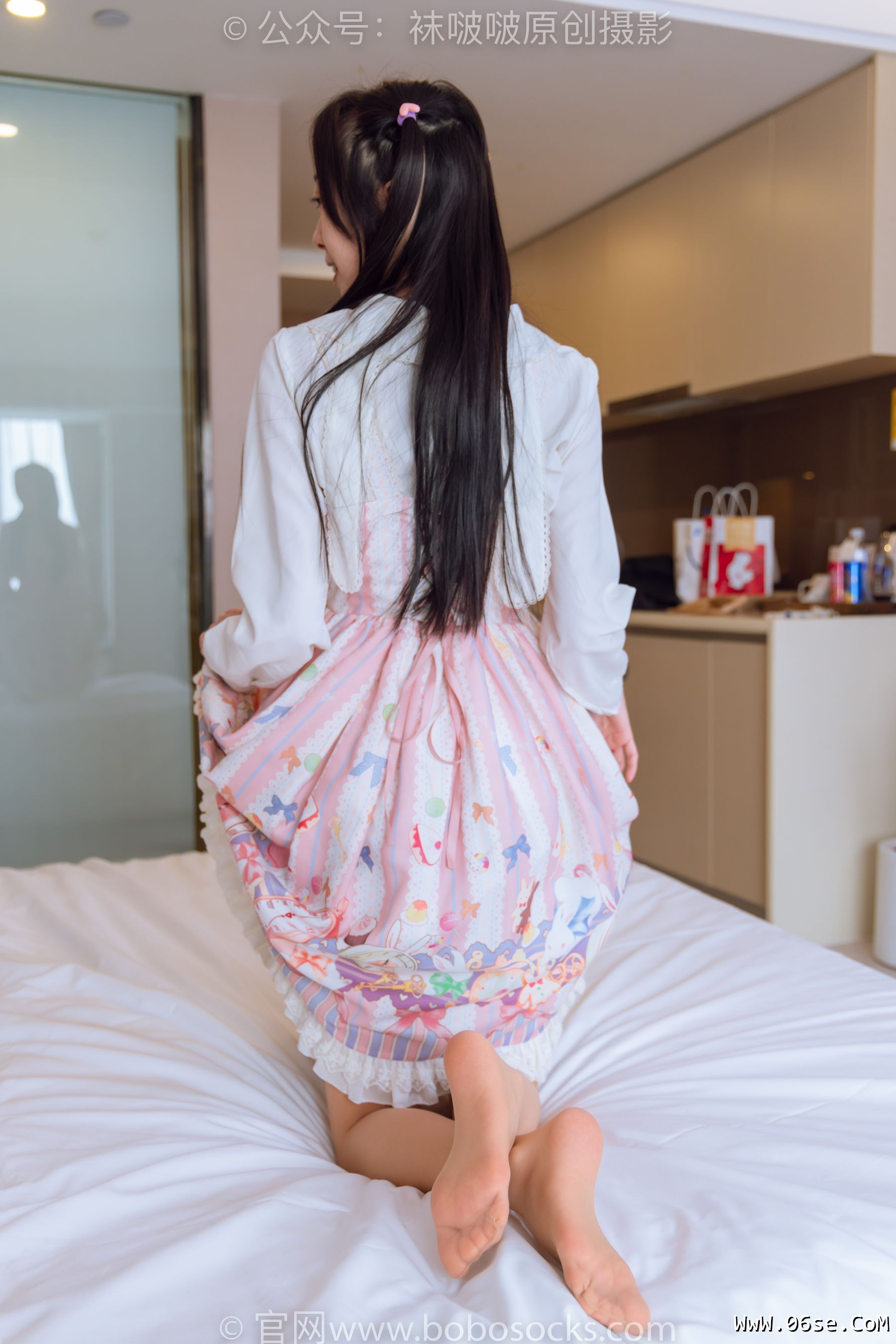 图片[111]-BoBoSocks袜啵啵 No.187 稚予-Lolita裙、白皮鞋、肉丝[140P]-六色网