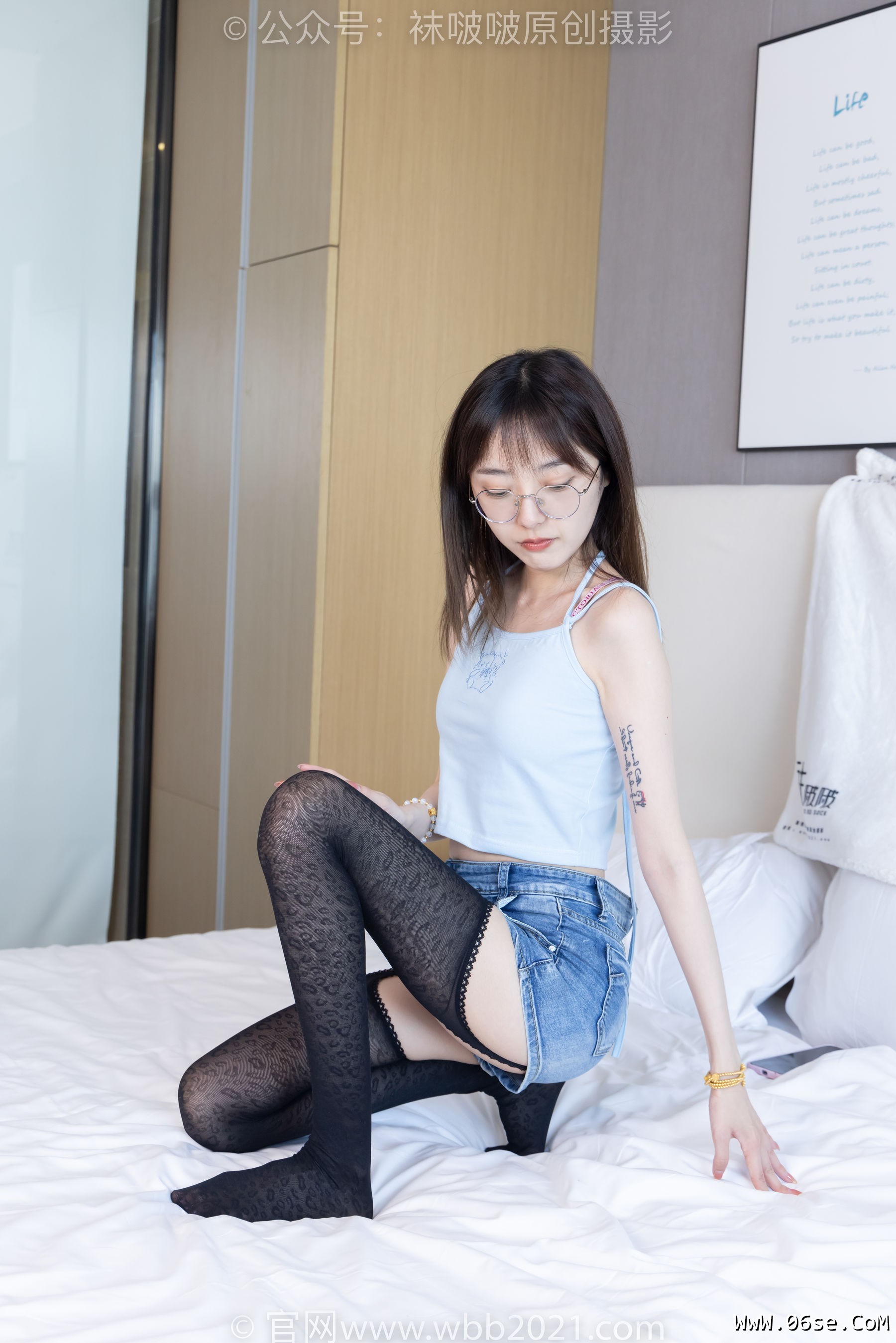 图片[158]-BoBoSocks袜啵啵 No.385 稚予 -高跟鞋、皮鞋、运动鞋、厚黑丝[180P]-六色网
