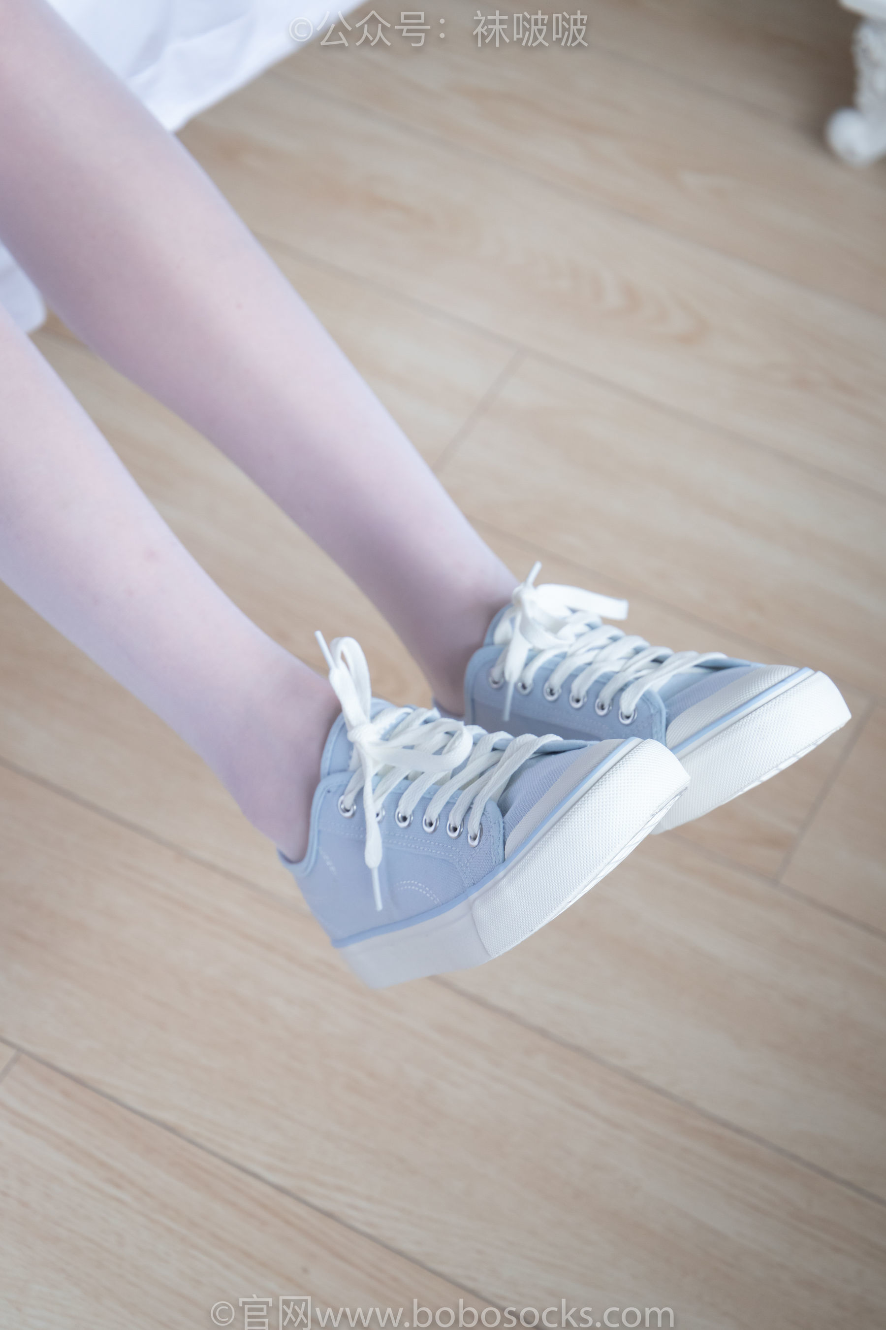 图片[21]-BoBoSocks袜啵啵 No.005 小甜豆-帆布鞋、薄白丝[133P]-六色网