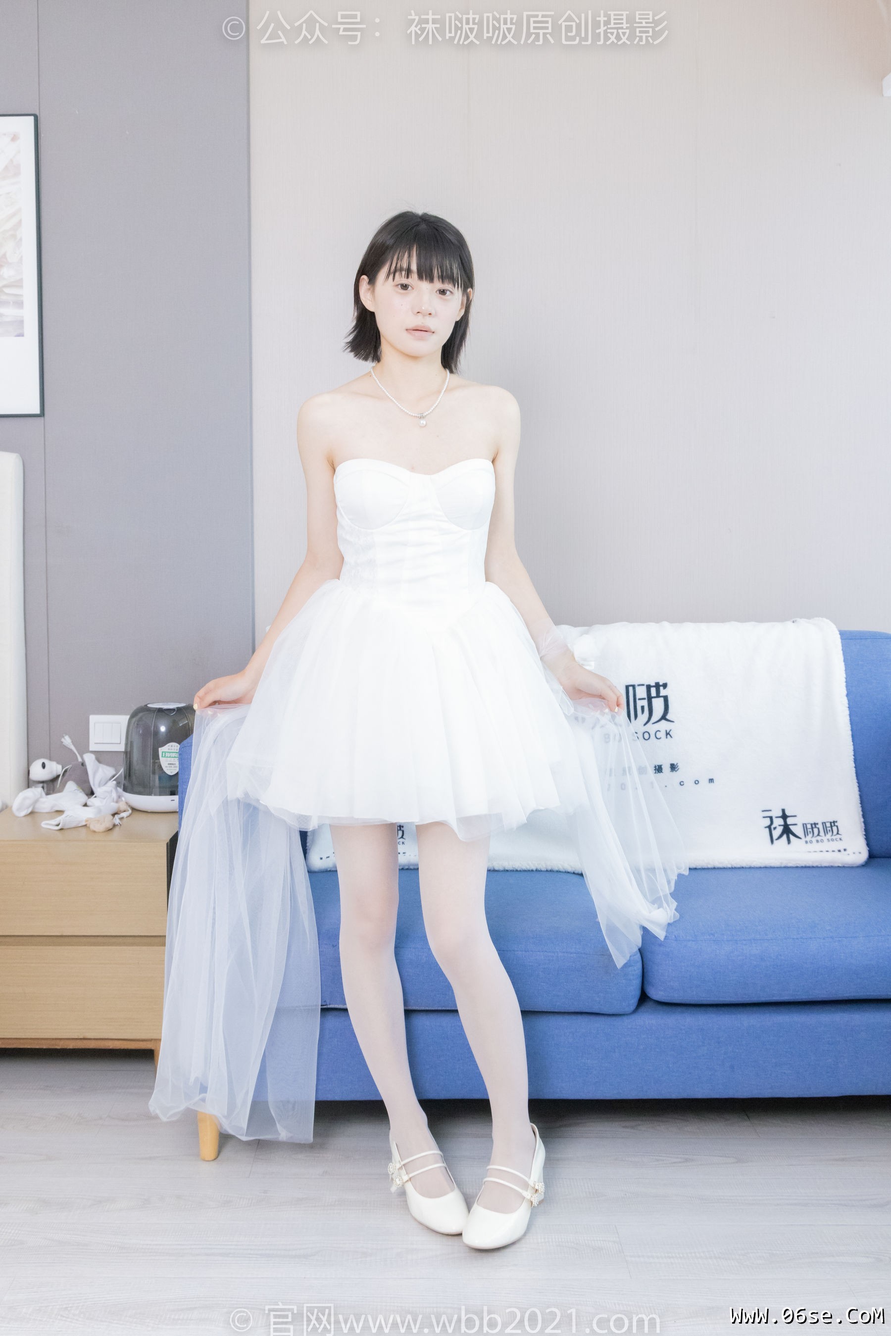 图片[96]-BoBoSocks袜啵啵 No.443 糯米 -高跟鞋、白丝、裸足[139P]-六色网