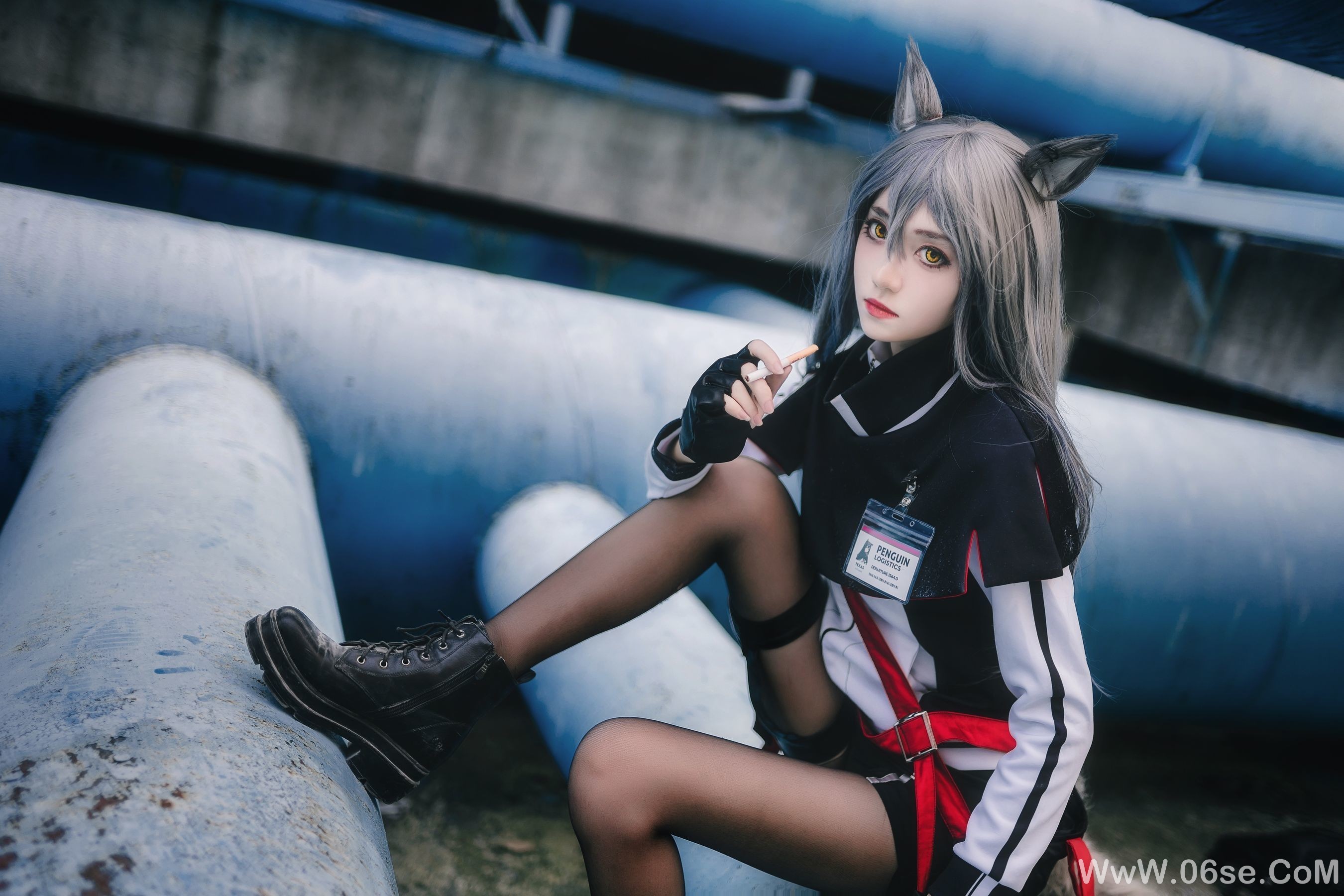 图片[7]-动漫博主南桃Momoko 得克萨斯常服[16P]-六色网