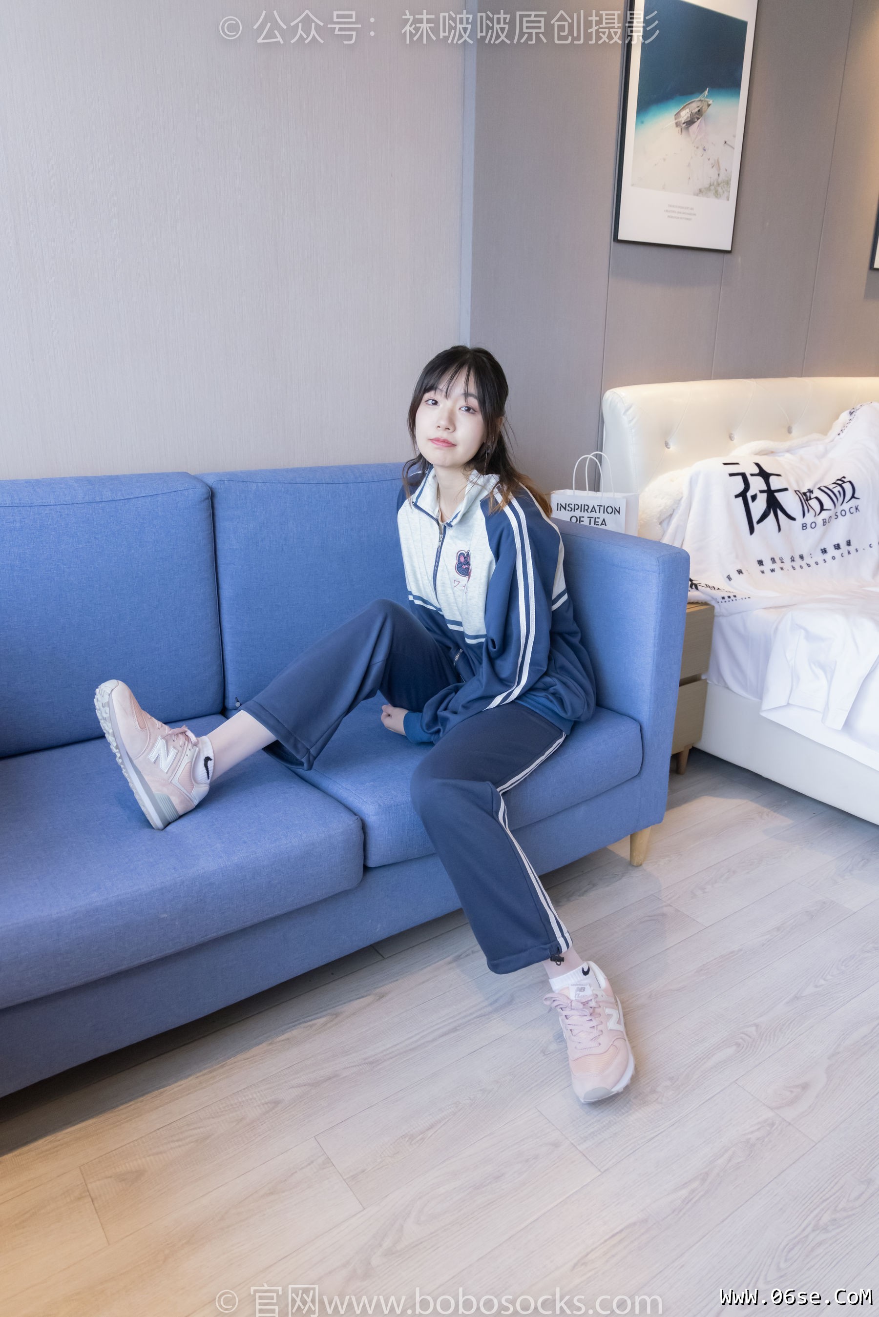 图片[49]-BoBoSocks袜啵啵 No.226 小甜豆-运动鞋、白棉袜、白丝[140P]-六色网