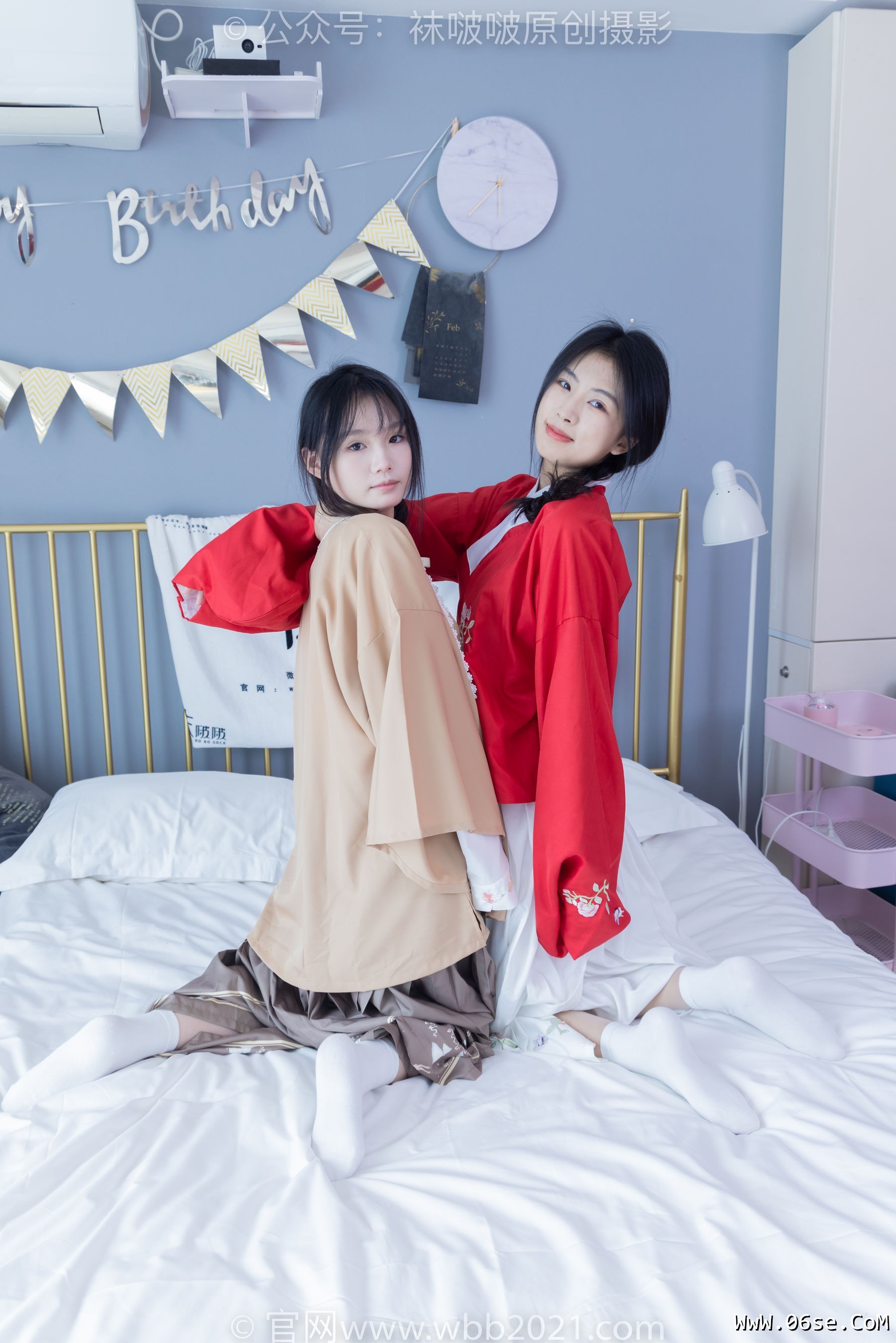 图片[9]-BoBoSocks袜啵啵 No.400 奶油&甜甜圈 -两双高跟鞋、白棉袜、肉丝[158P]-六色网