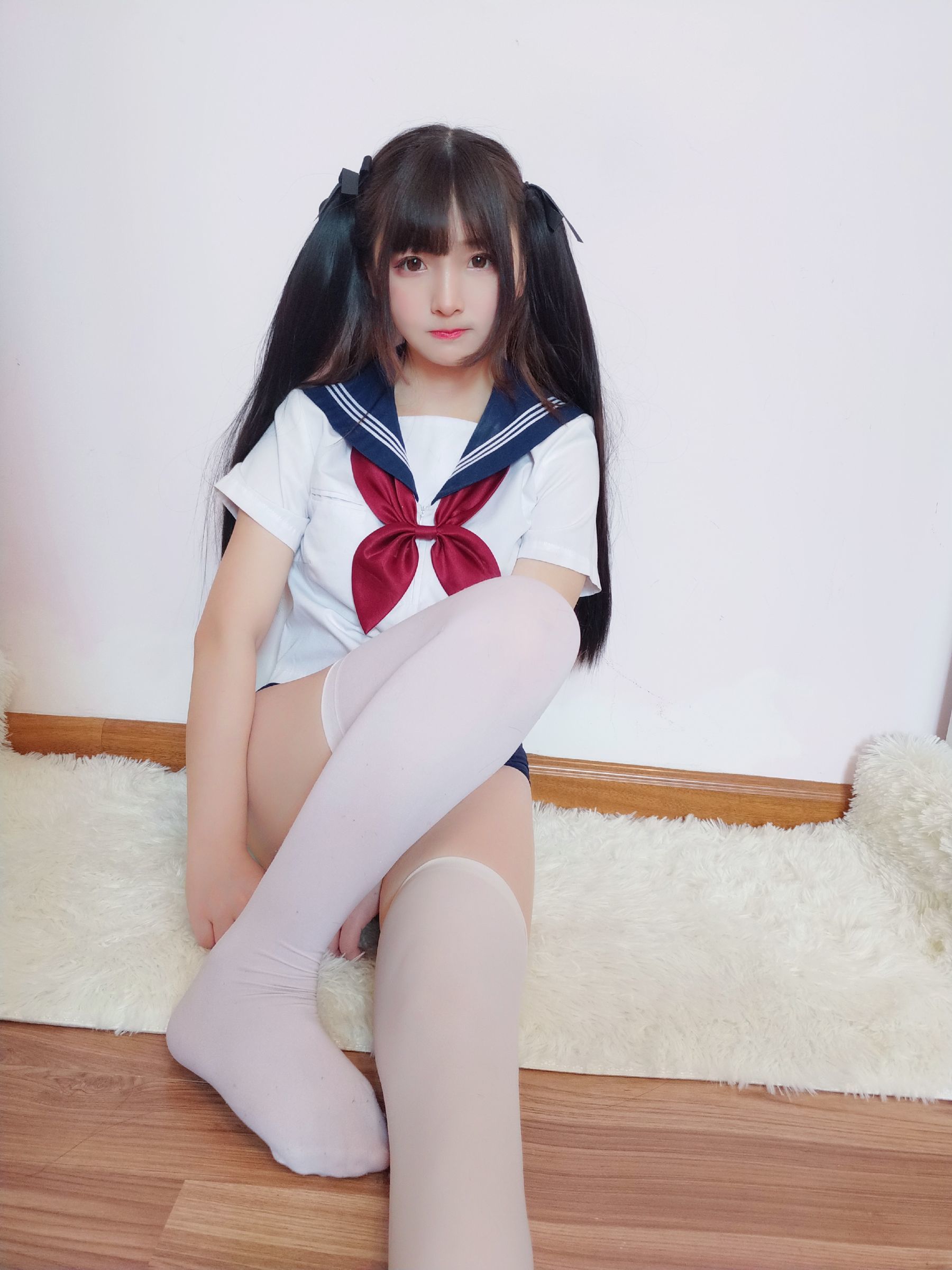 图片[14]-二次元美女古川kagura 水手服死库水[16P]-六色网