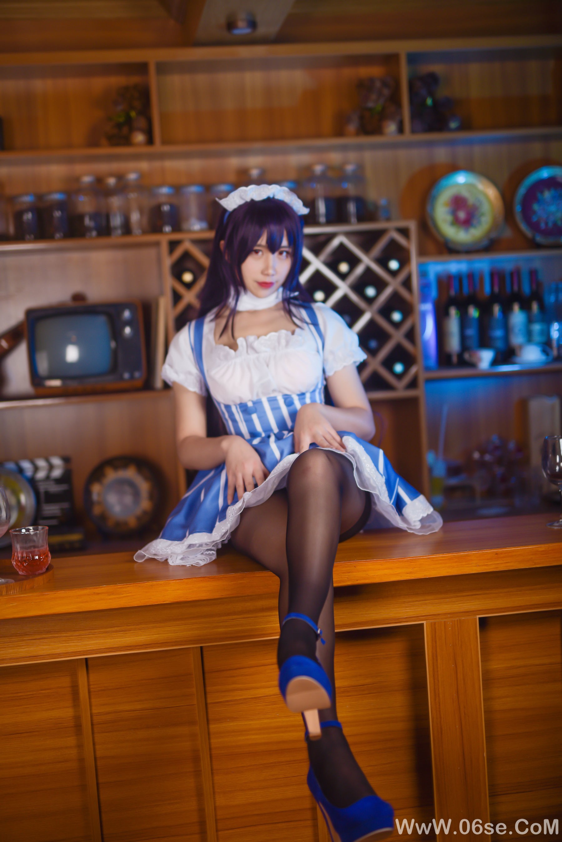 图片[23]-动漫博主九曲Jean 加藤惠女仆[34P]-六色网