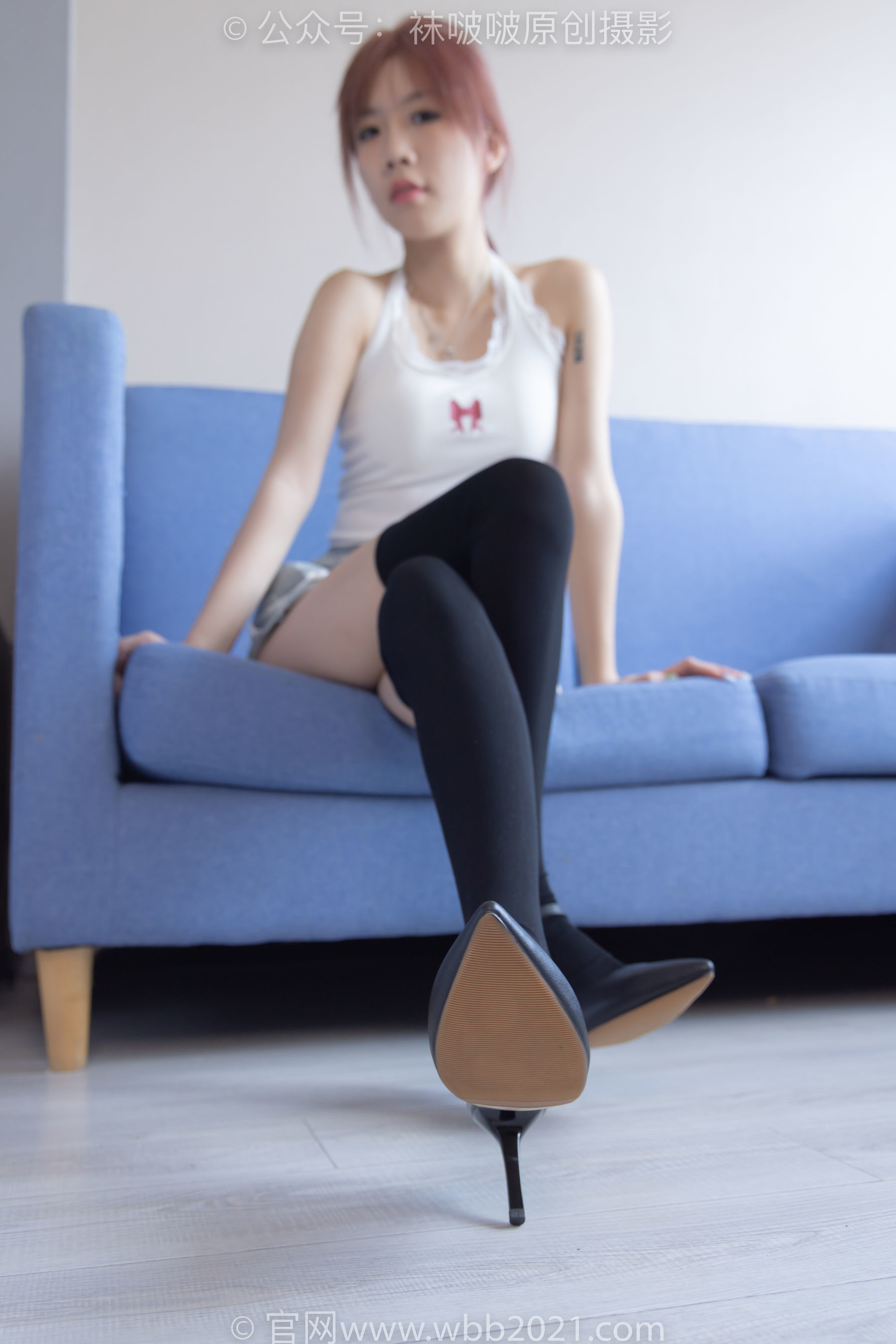 图片[50]-BoBoSocks袜啵啵 No.264 果冻 -高跟鞋、贝壳头板鞋、黑丝大腿袜、白丝大腿袜[179P]-六色网