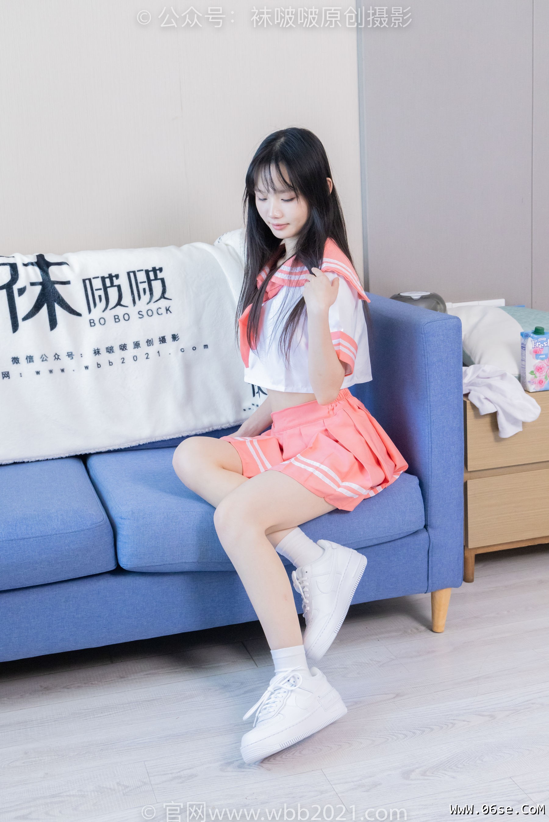 图片[63]-BoBoSocks袜啵啵 No.429 甜甜圈 -板鞋、白棉袜、过膝白棉袜[159P]-六色网