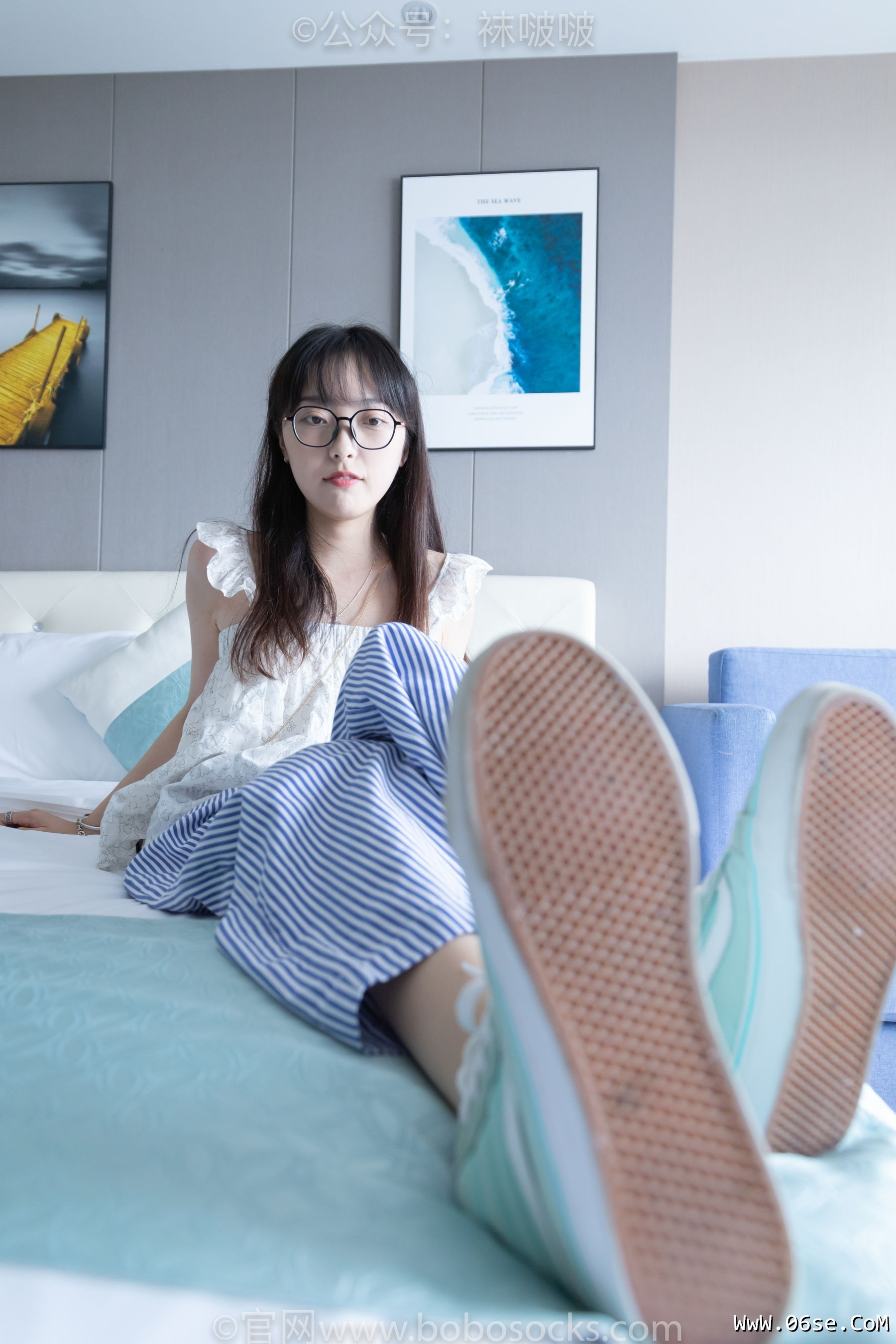图片[32]-BoBoSocks袜啵啵 No.027 稚予- vans、白色棉袜、肉丝[136P]-六色网