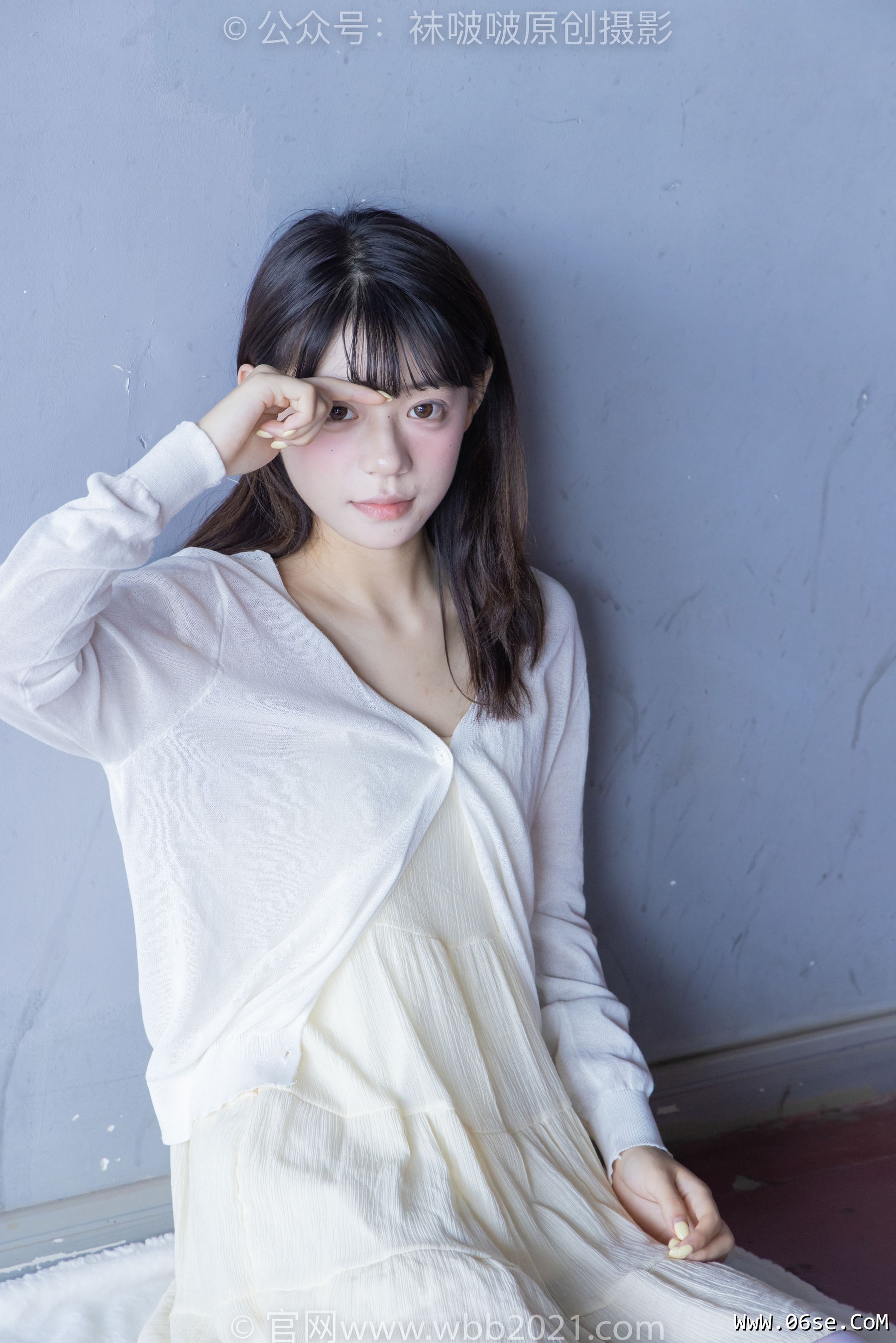 图片[84]-BoBoSocks袜啵啵 No.395 糯米 -板鞋、白丝[145P]-六色网