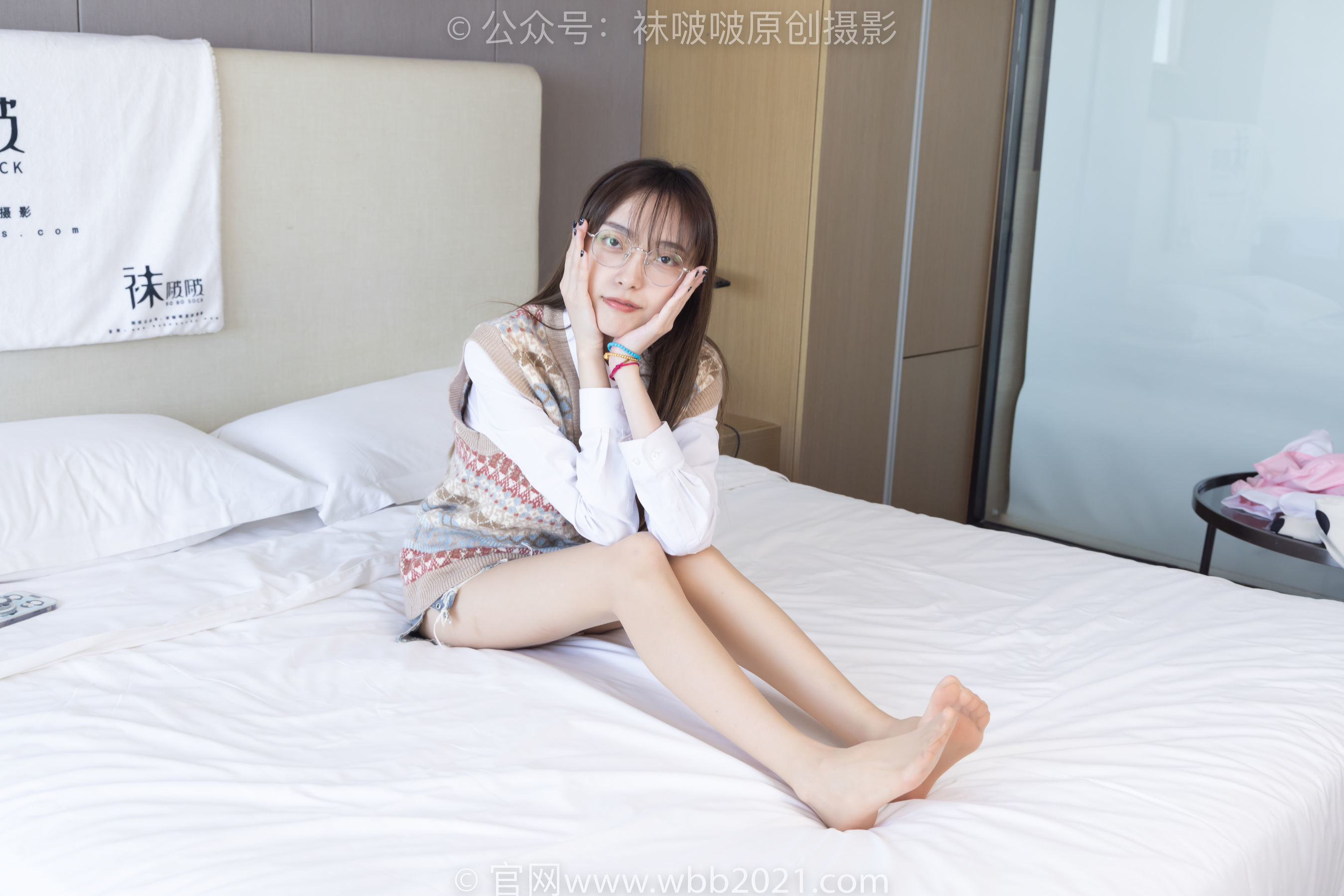 图片[160]-BoBoSocks袜啵啵 No.316 稚予 -运动鞋、马丁靴、肉丝[160P]-六色网