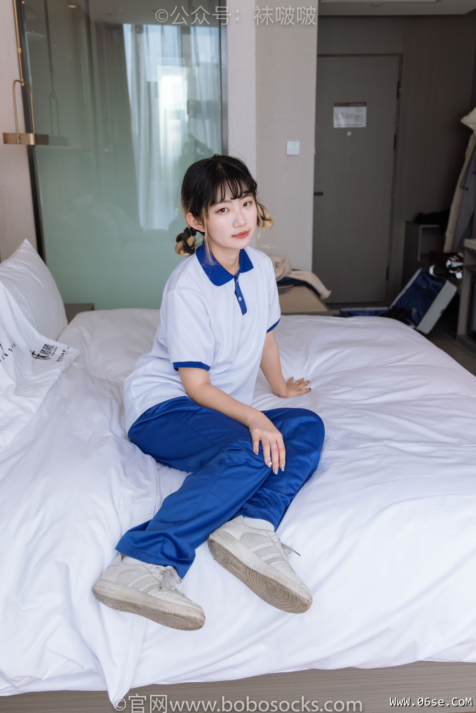 图片[18]-BoBoSocks袜啵啵 No.042 砂糖-校服、板鞋、白棉袜、油亮白丝[139P]-六色网