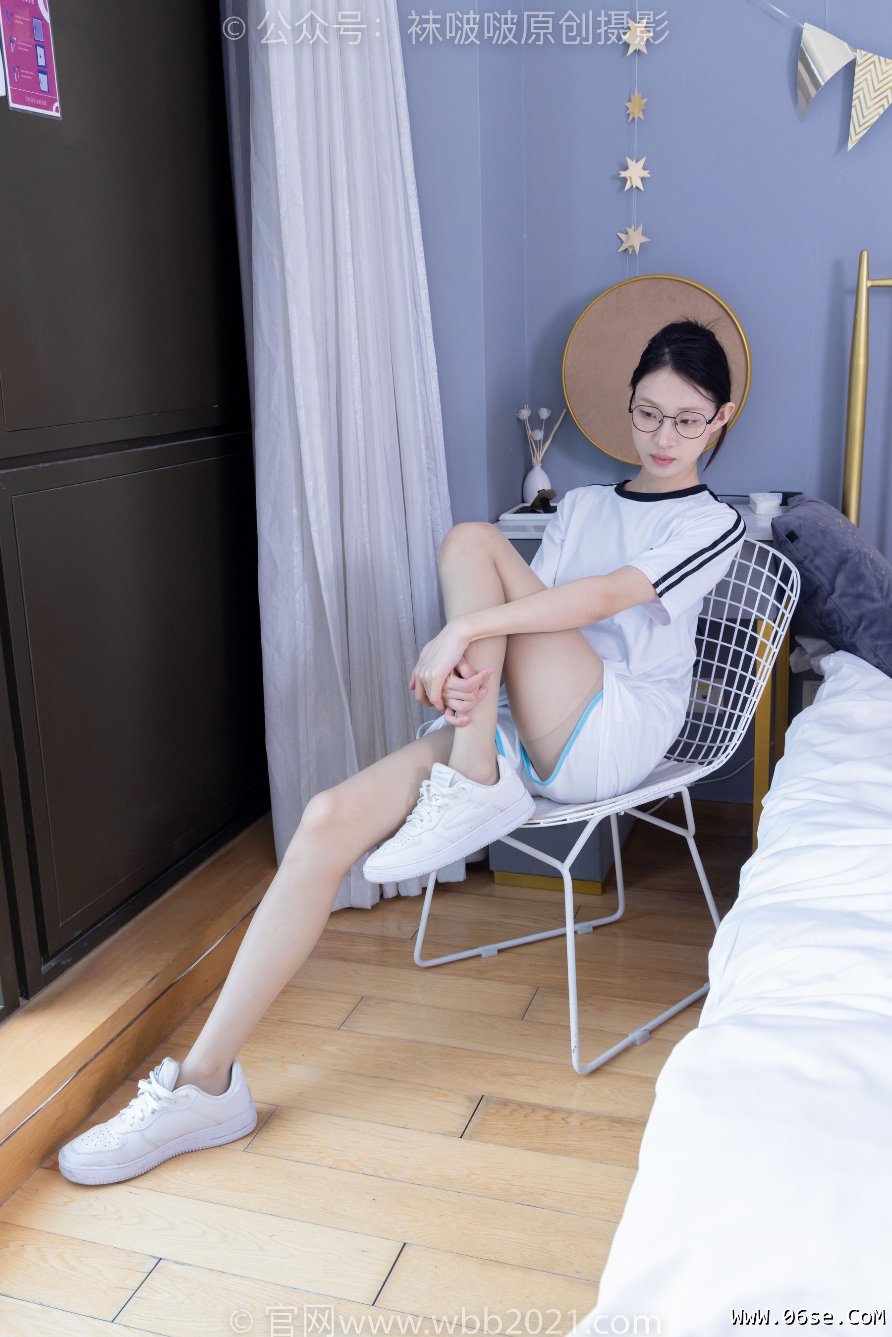图片[173]-BoBoSocks袜啵啵 No.350 雪糕 -板鞋、灰丝[180P]-六色网