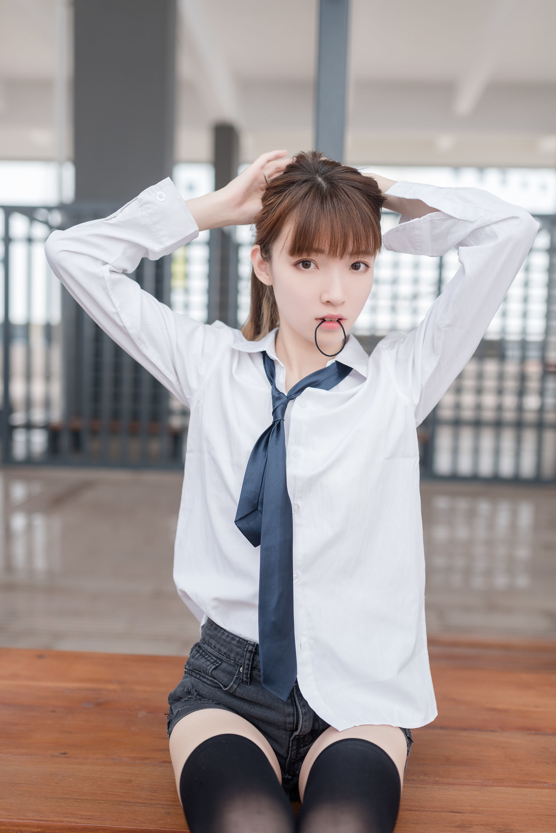 图片[40]-喵糖映画 VOL.431 热裤女孩 [49P]-六色网