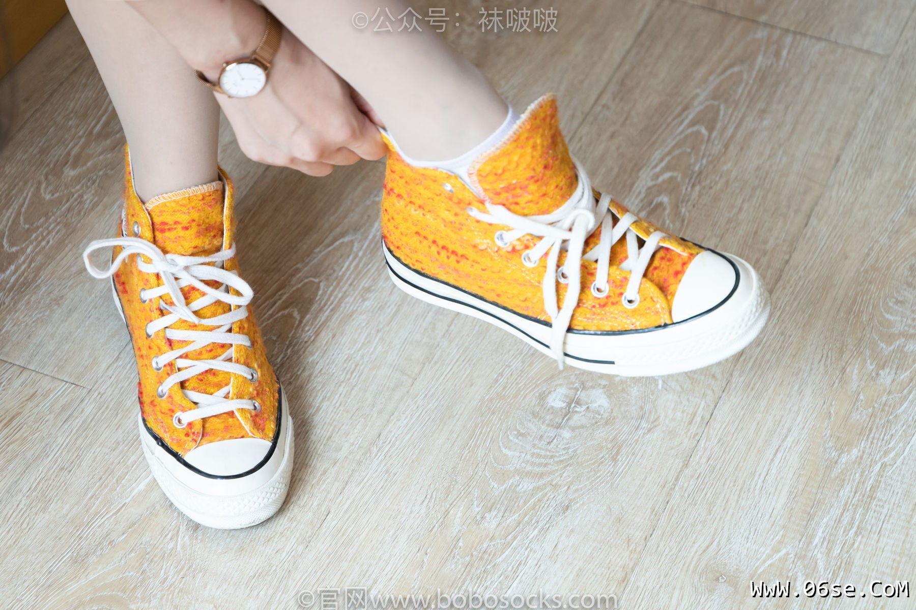 图片[139]-BoBoSocks袜啵啵 No.008 涵涵-帆布鞋、白色短棉袜、肉丝[139P]-六色网